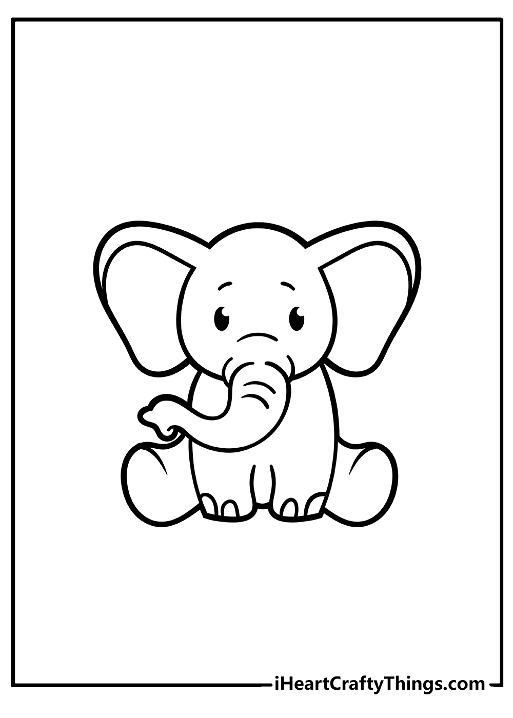 Elephant Coloring Pages (100% Free Printables) pertaining to Free Printable Elephant Images