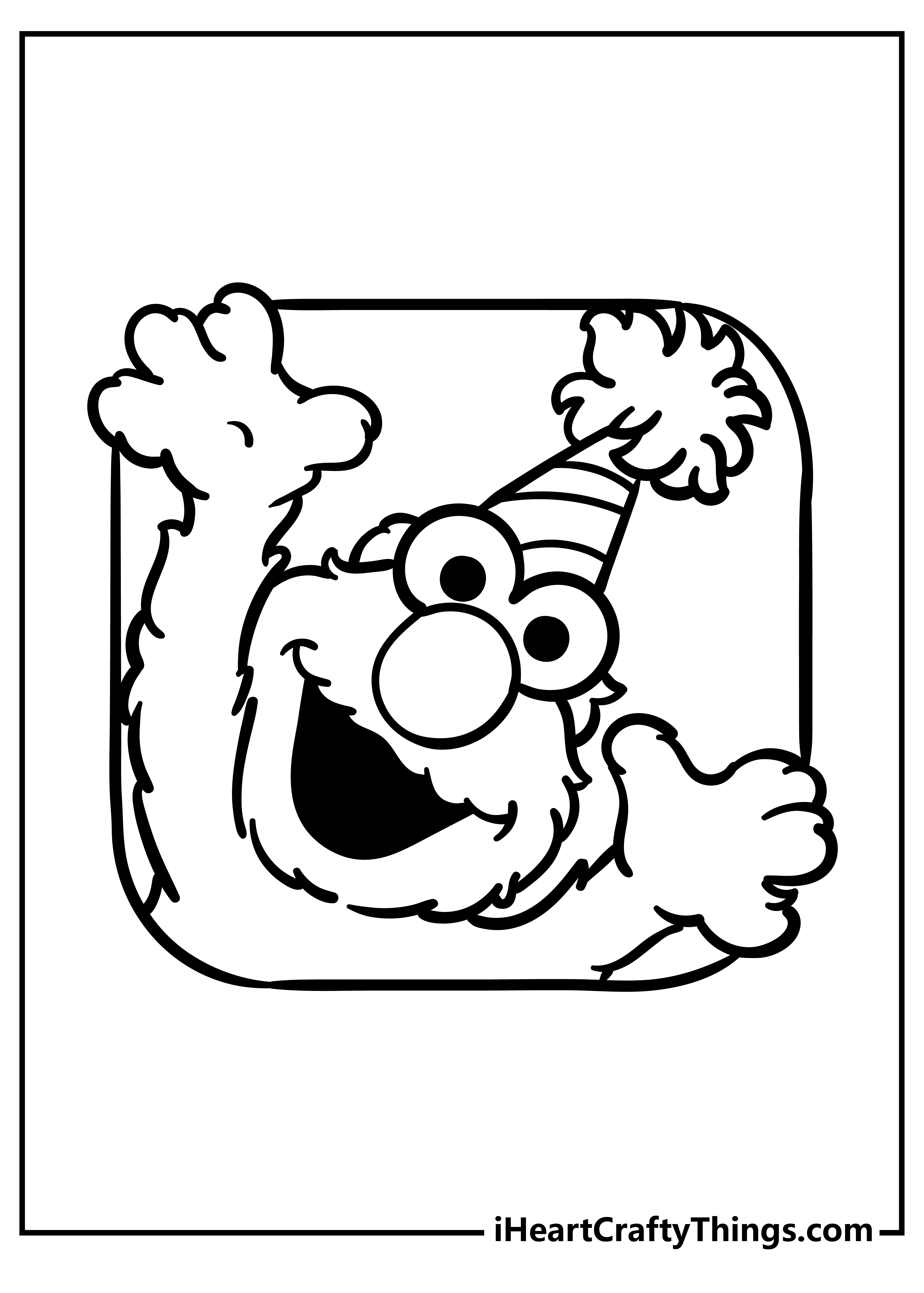 Elmo Coloring Pages (100% Free Printables) regarding Elmo Color Pages Free Printable