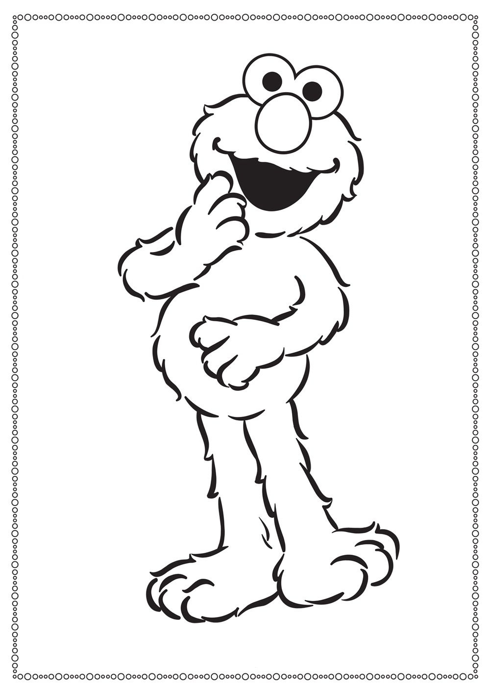 Elmo Coloring Pages - Free Printable with regard to Elmo Color Pages Free Printable