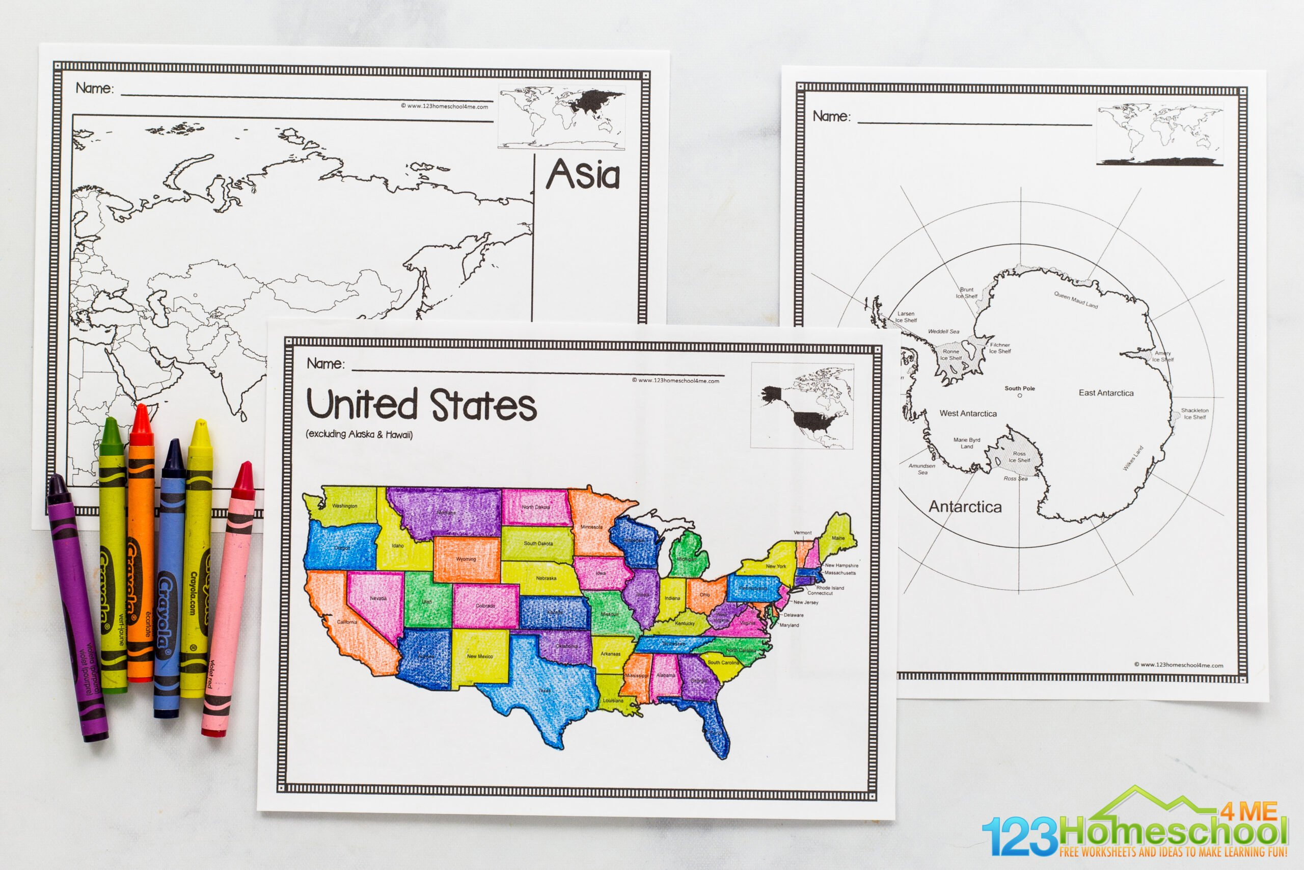 🗺️ Free Printable Blank Maps For Kids - World, Continent, Usa inside Free Printable Maps