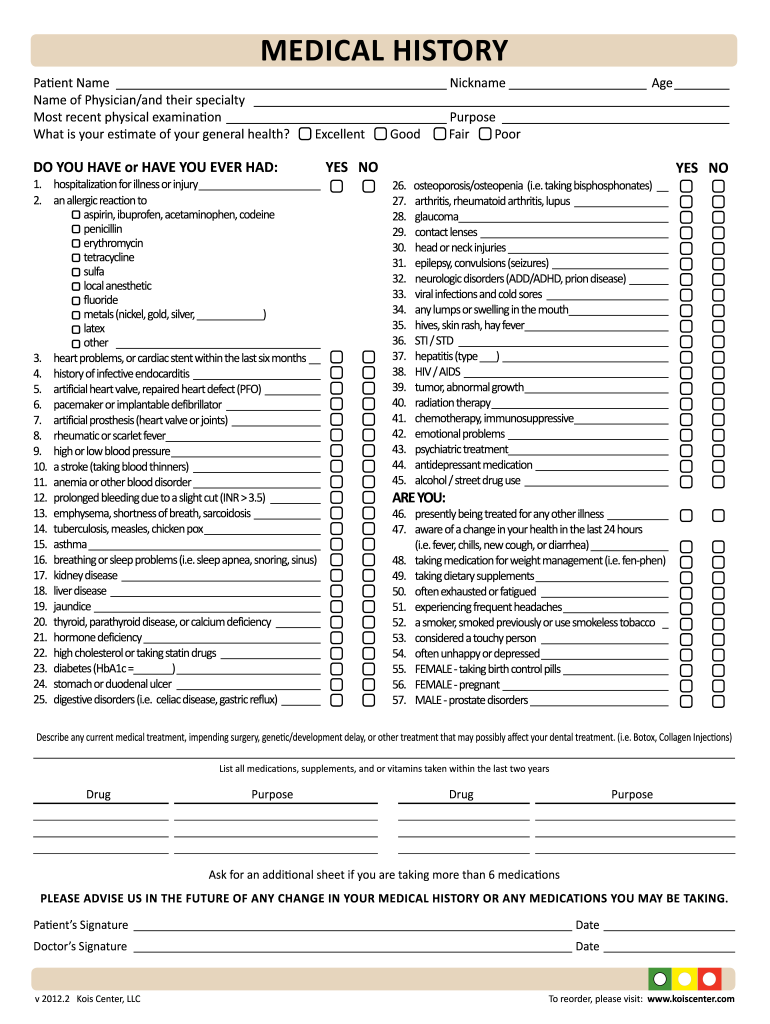 Family Medical History Template - Fill Online, Printable, Fillable in Free Printable Family History Forms