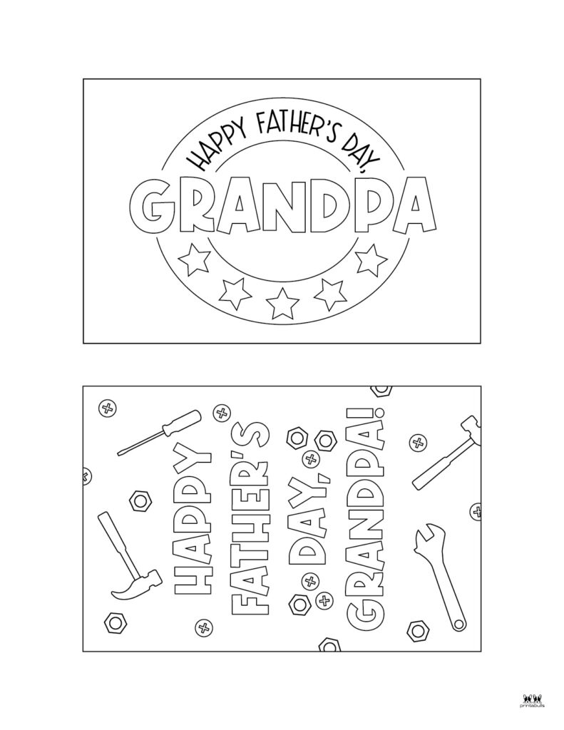 Father&amp;#039;S Day Cards - 50 Free Printables | Printabulls for Free Printable Happy Fathers Day Grandpa Cards