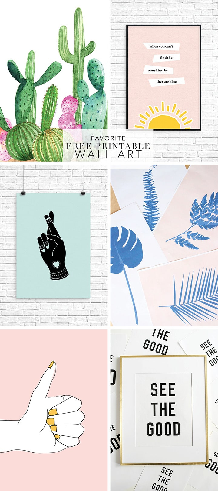 Favorite Wall Art Free Printables - Alice And Lois with Free Printable Wall Art Prints