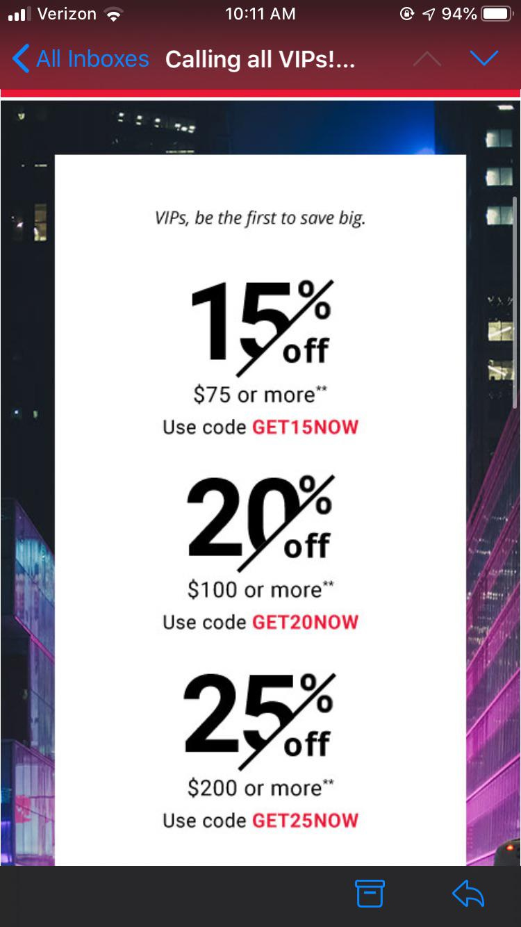 Foot Locker 15% To 25% Off Codes Use Code: Get25Now : R for Free Printable Footlocker Coupons