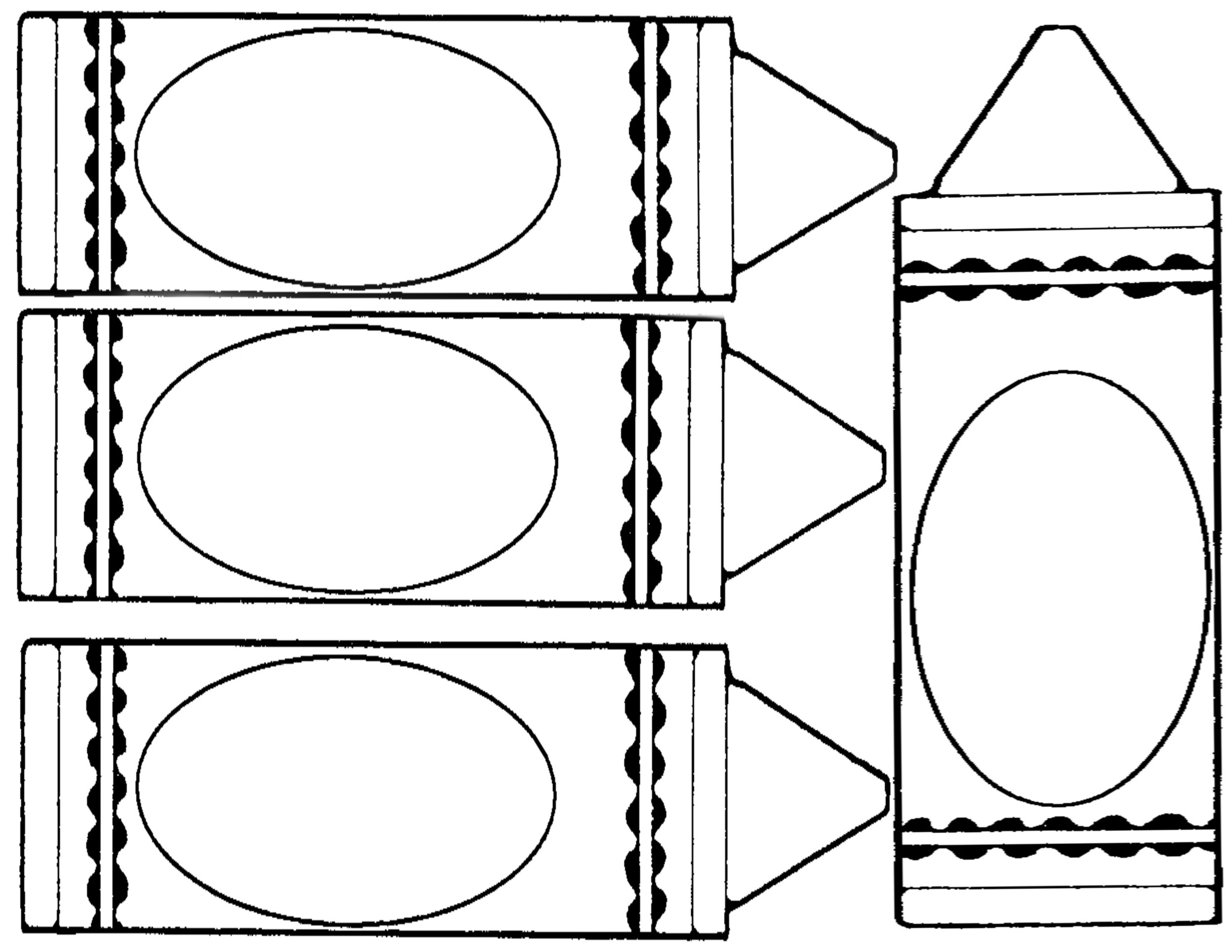 Free Activity Download: Cray Cray Crayons! Back To School regarding Free Printable Crayon Pattern