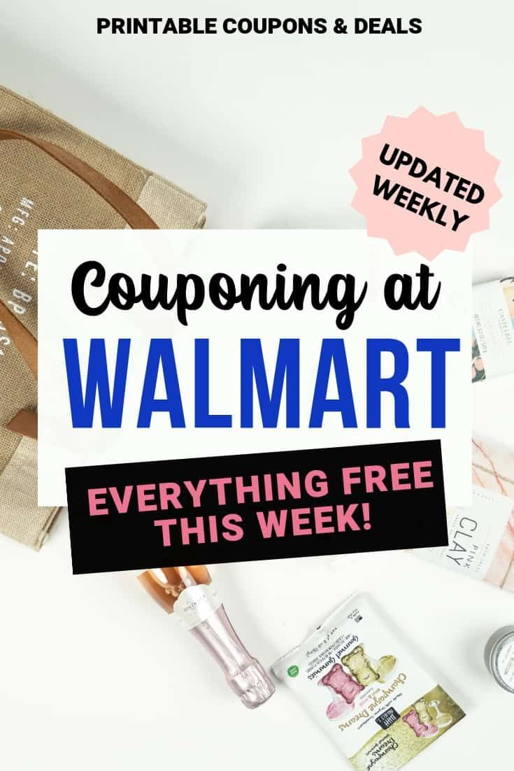 Free At Walmart This Week! - New Coupons And Deals - Printable regarding Free Printable Coupons For Walmart