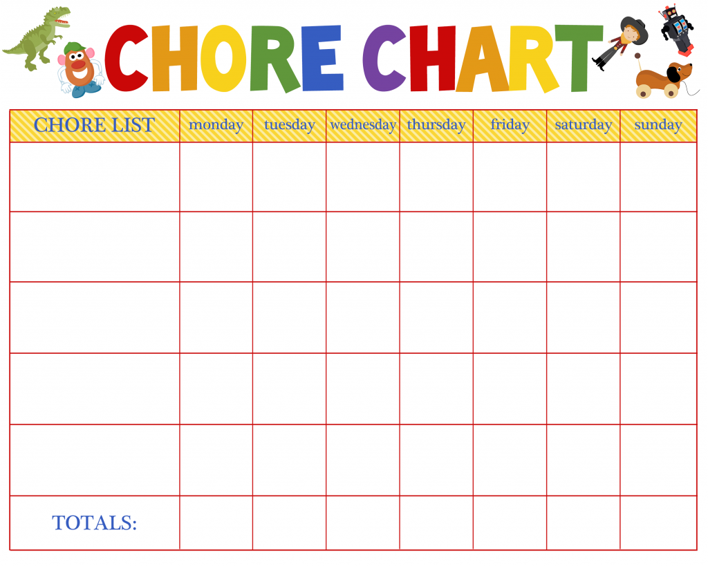 Free Behavioral Aid Printables - Becca Paro | Chore Chart Template inside Chore Stickers Free Printable