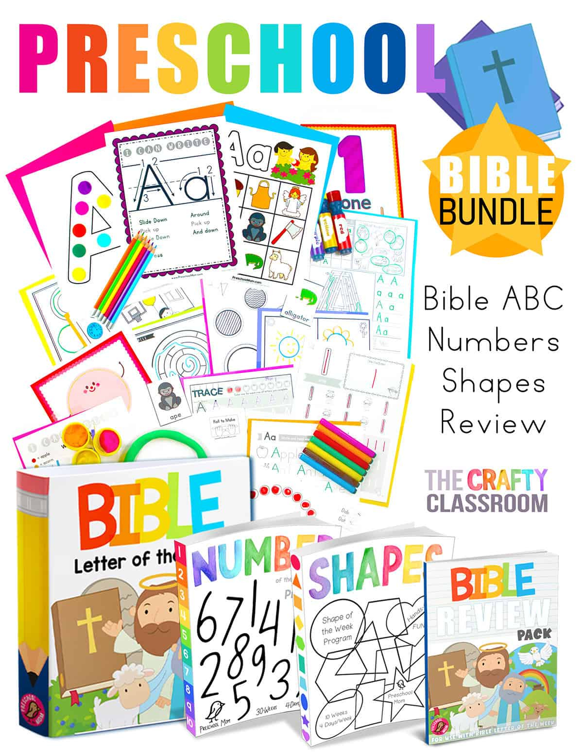 Free Bible Story Minibooks - Christian Preschool Printables throughout Free Children&amp;amp;#039;s Bible Printables