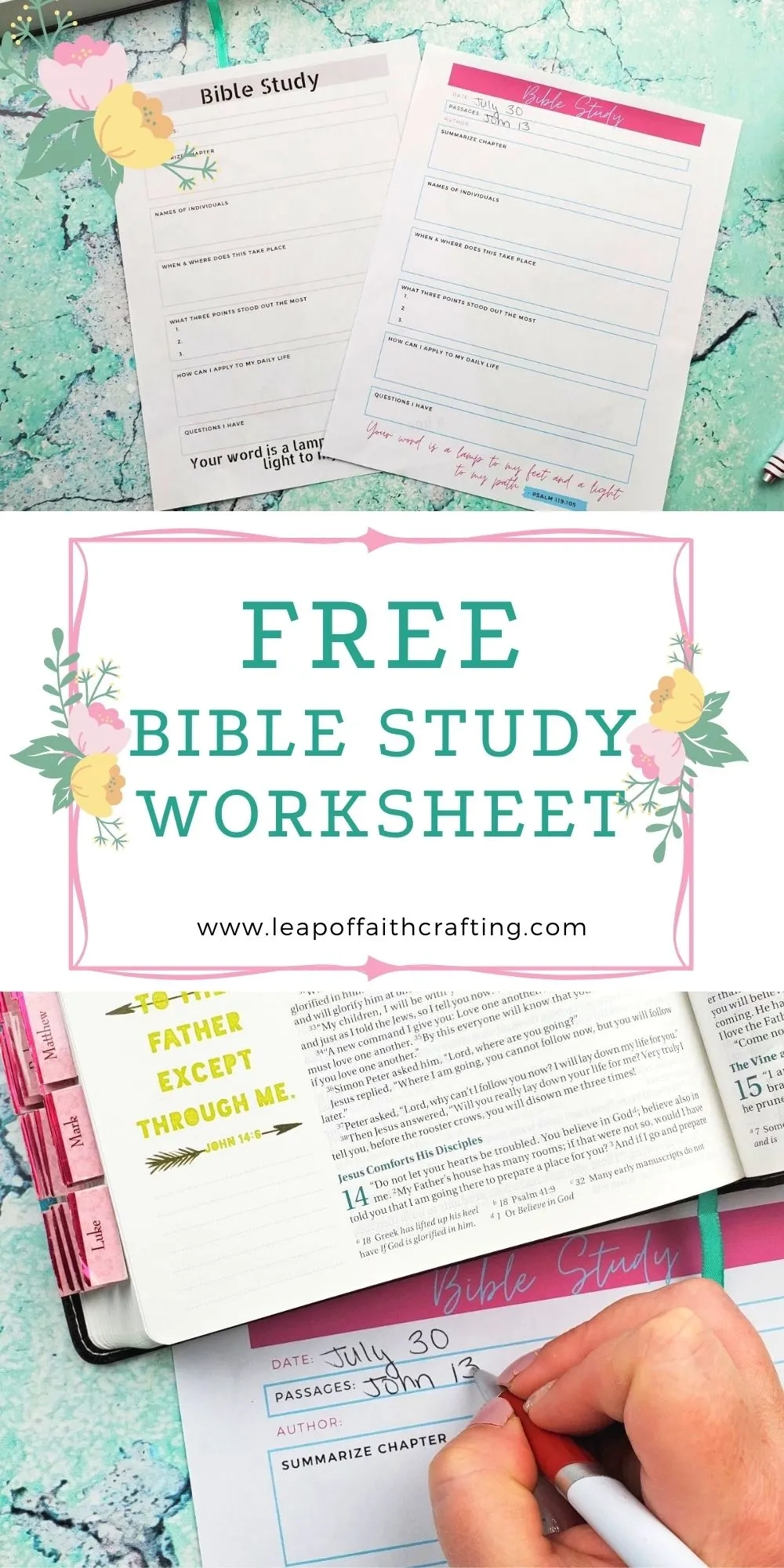 Free Bible Study Printables For Any Part Of The Bible! - Leap Of intended for Free Printable Kjv Bible Study Lessons