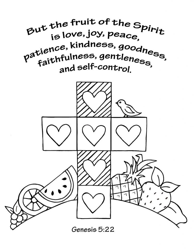 Free Bible Verse Coloring Pages For Sunday School! ⋆ The Hollydog throughout Free Printable Sunday School Coloring Sheets