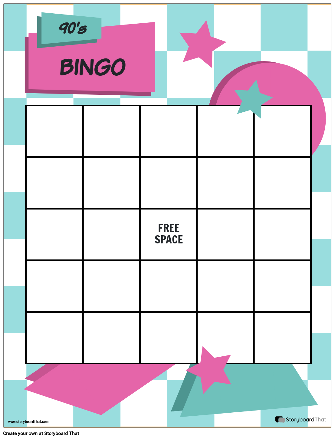 Free Bingo Card &amp;amp; Board Templates: Customize And Print pertaining to Free Printable Bingo Cards For Teachers