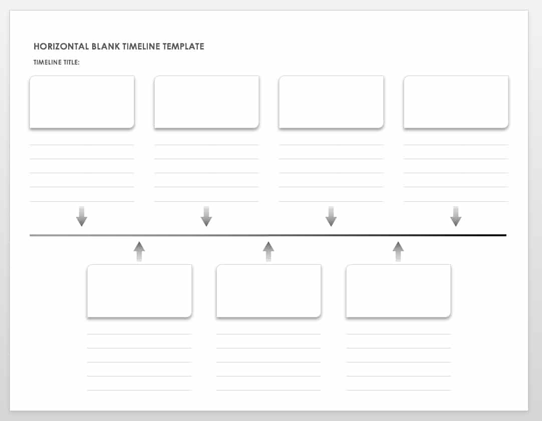 Free Blank Timeline Templates | Smartsheet with regard to Free Blank Timeline Template Printable