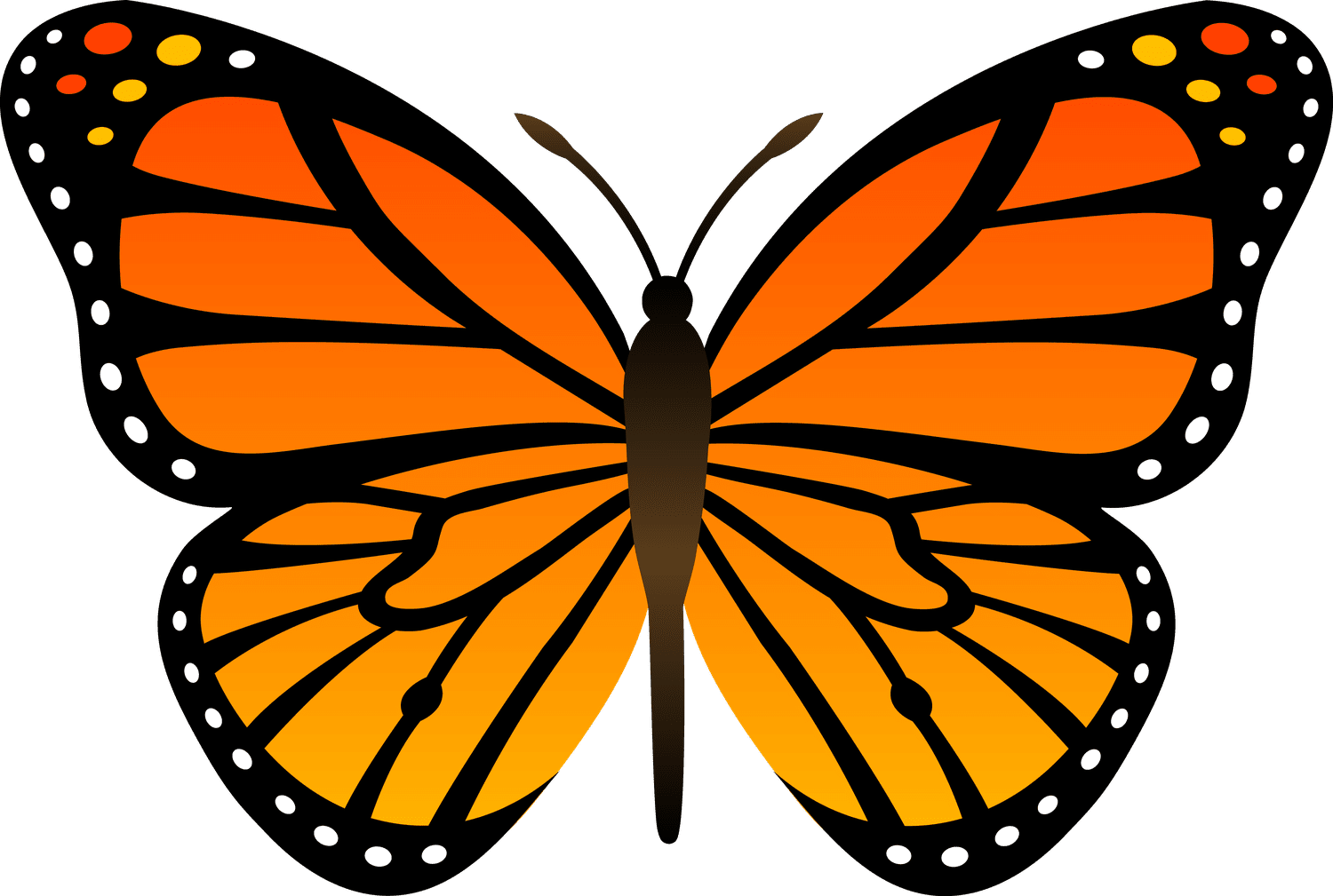 Free Butterfly Clipart For All Your Projects regarding Free Printable Butterfly Clipart