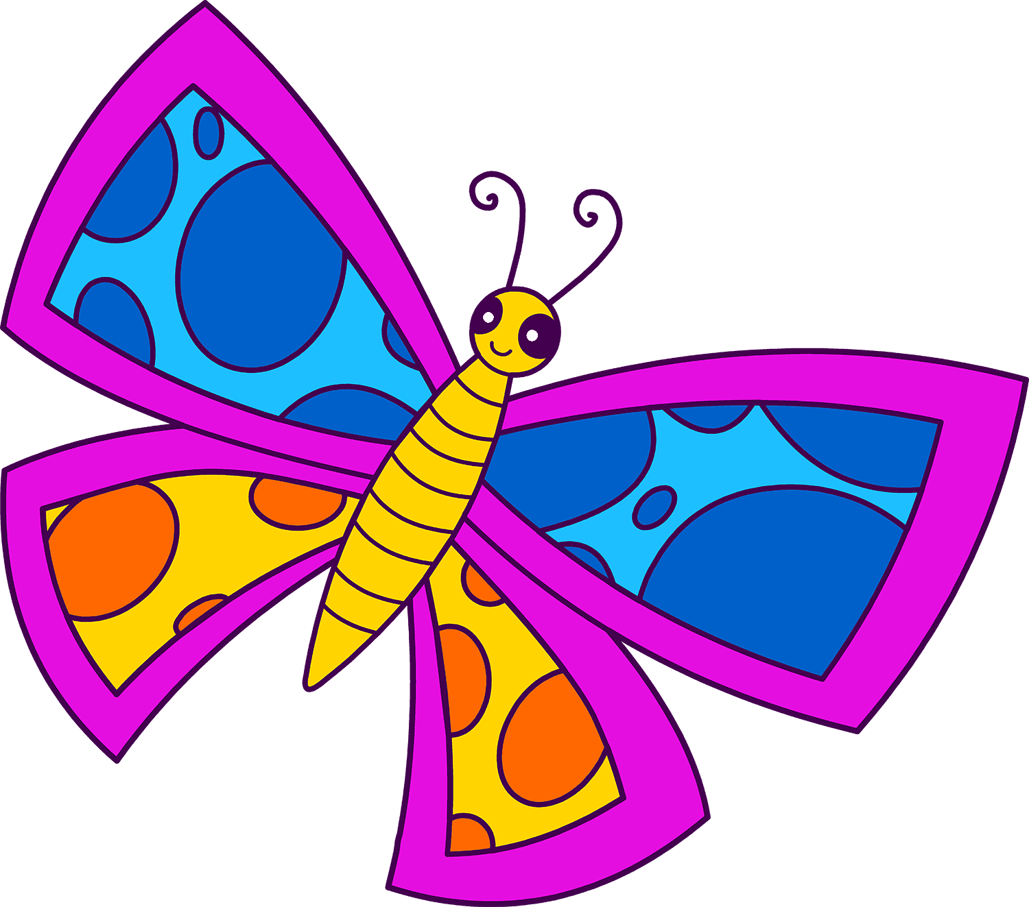 Free Butterfly Clipart For All Your Projects with Free Printable Butterfly Clipart