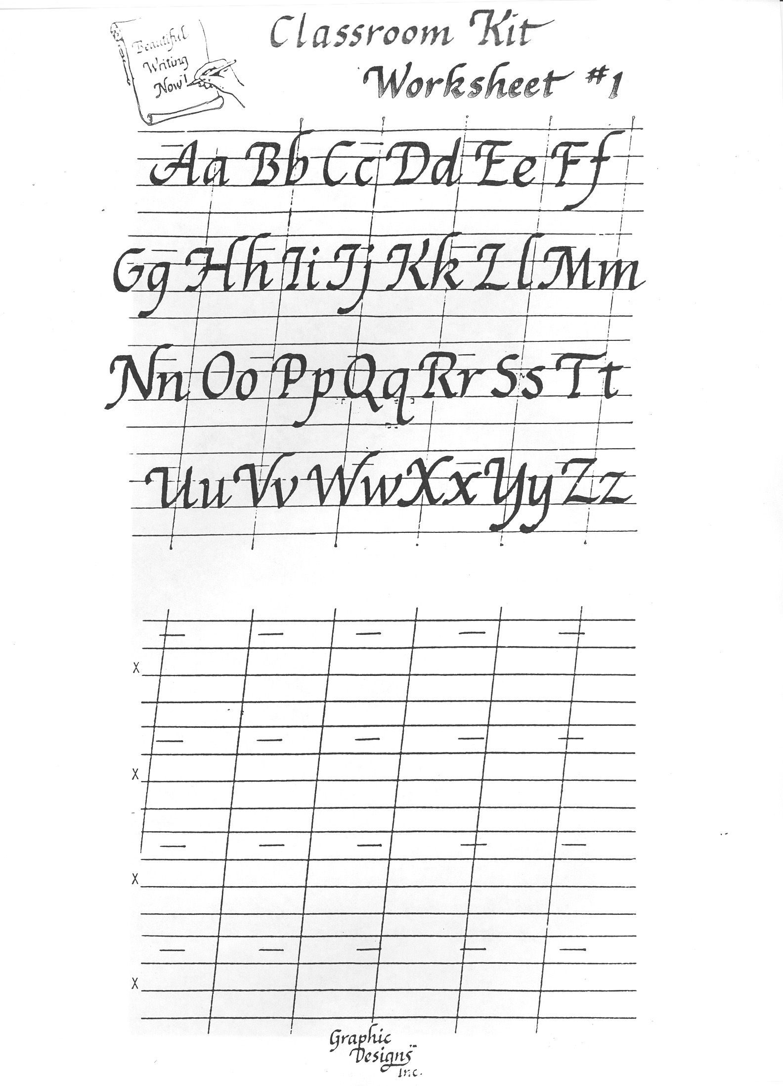 Free Calligraphy Worksheets Printable for Free Printable Calligraphy Worksheets