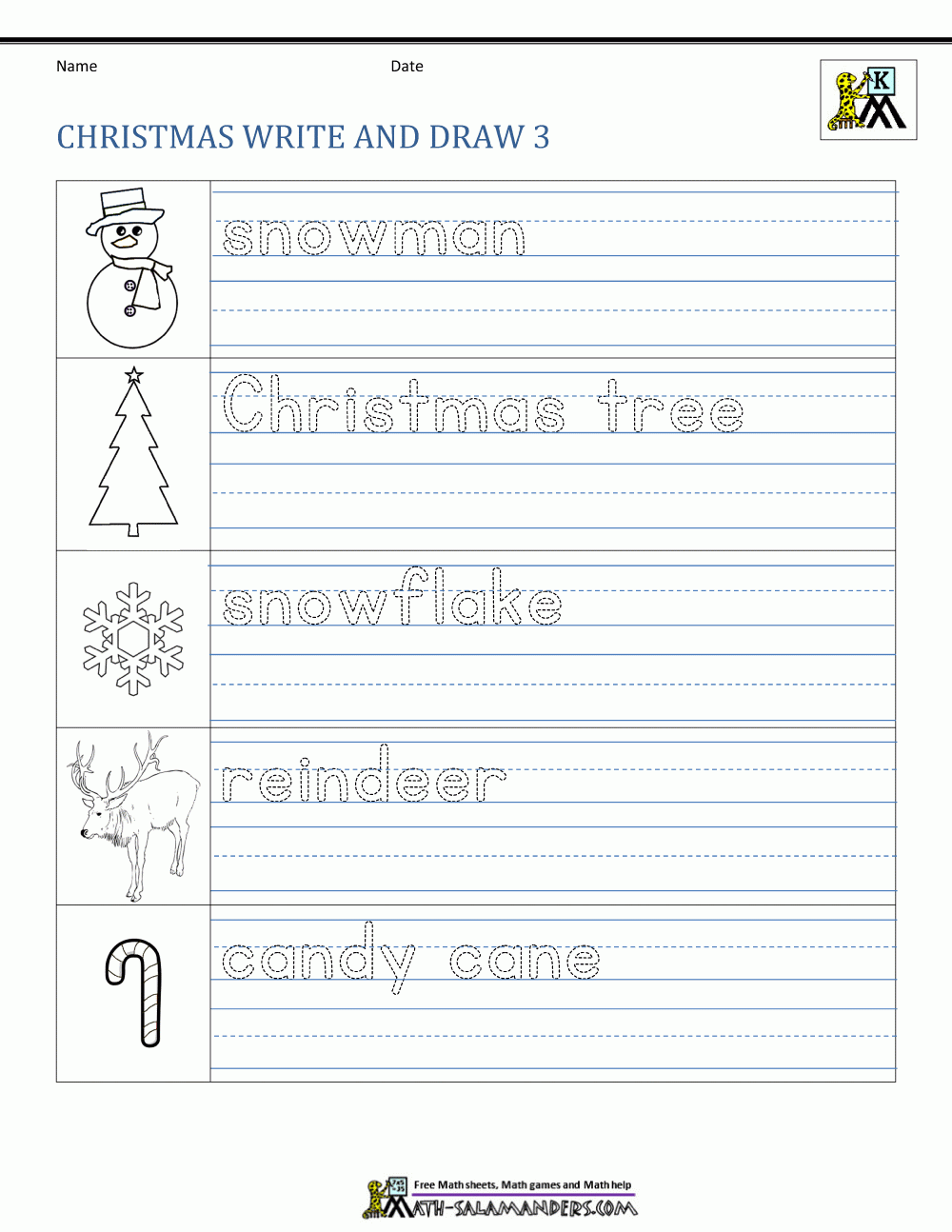 Free Christmas Worksheets For Kids for Free Printable Christmas Worksheets For Kids