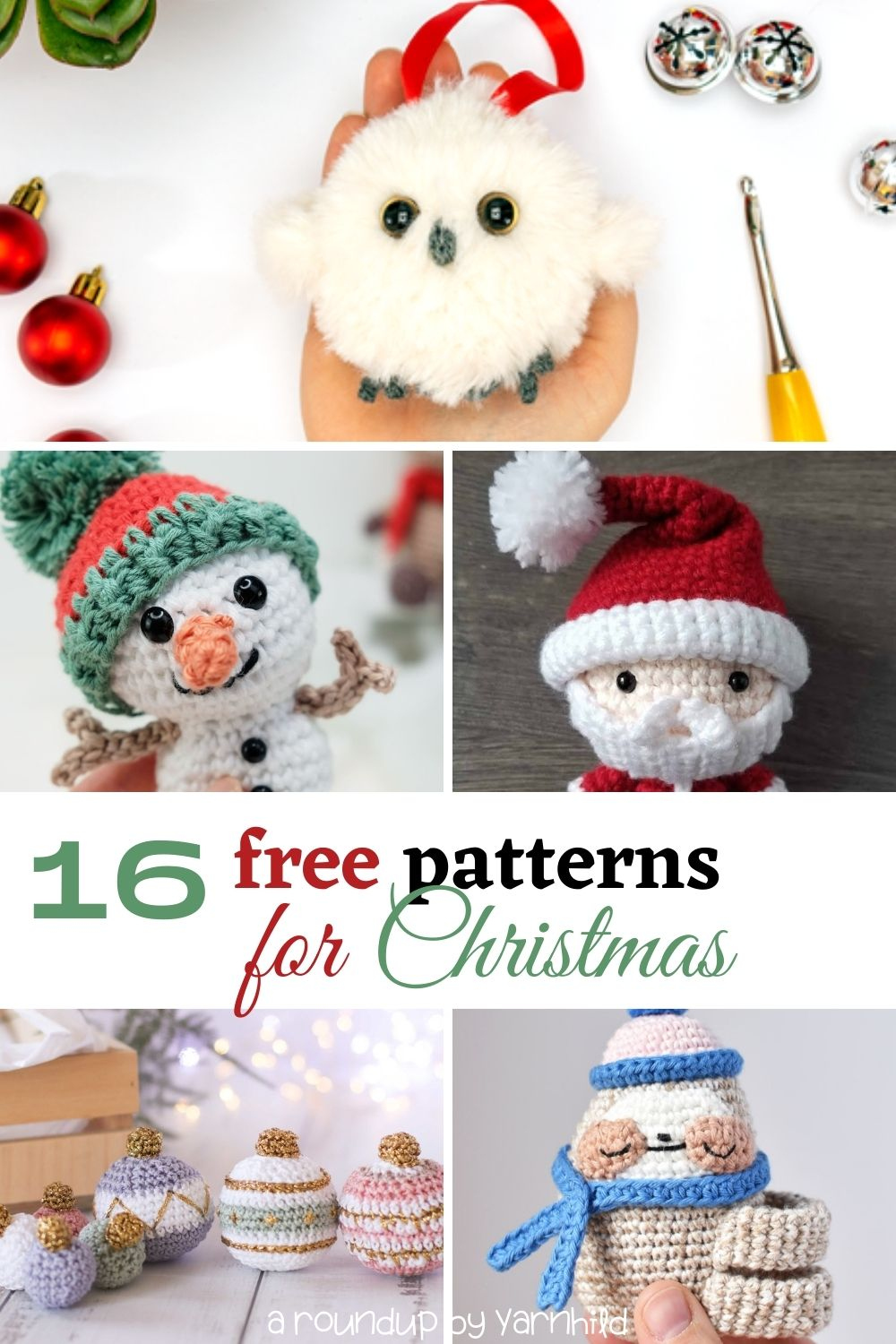 Free Crochet Christmas Patterns - 16 Quick Patterns For Christmas pertaining to Free Printable Christmas Crochet Patterns