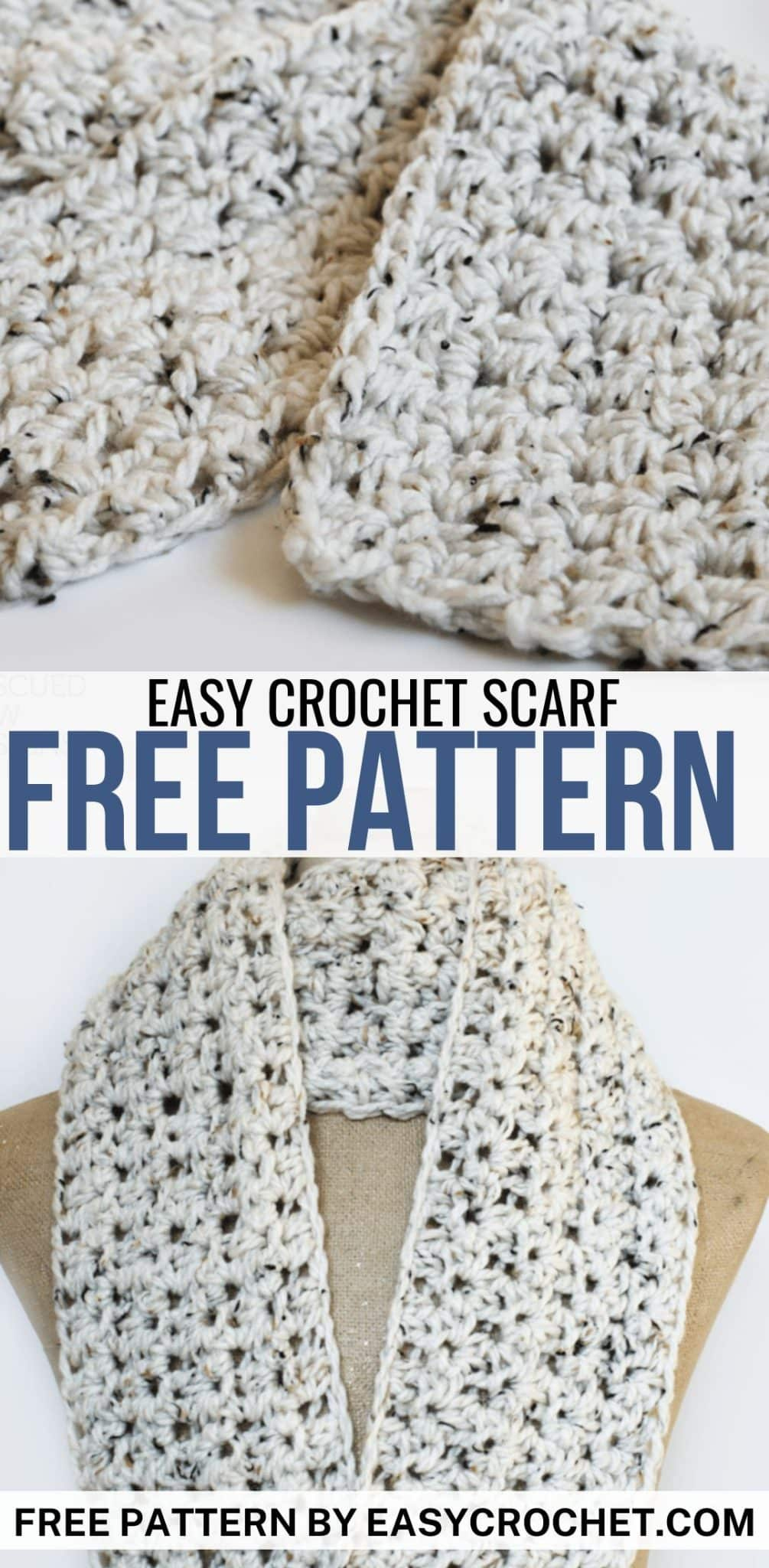 Free Crochet Scarf Pattern - Easy Crochet with Free Printable Crochet Scarf Patterns