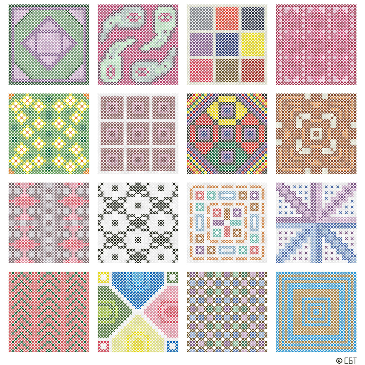 Free Cross Stitch Patterns Online - Hubpages within Free Printable Modern Cross Stitch Patterns