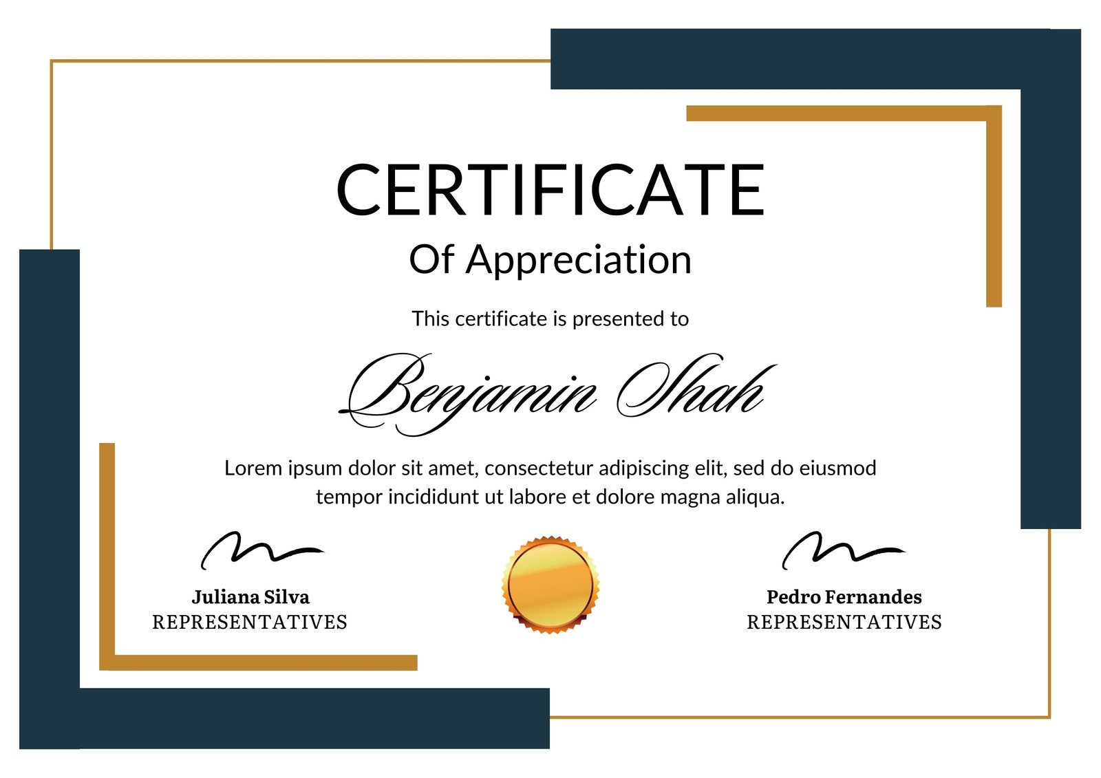 Free, Custom Printable Appreciation Certificate Templates | Canva with Free Printable Certificate Of Appreciation