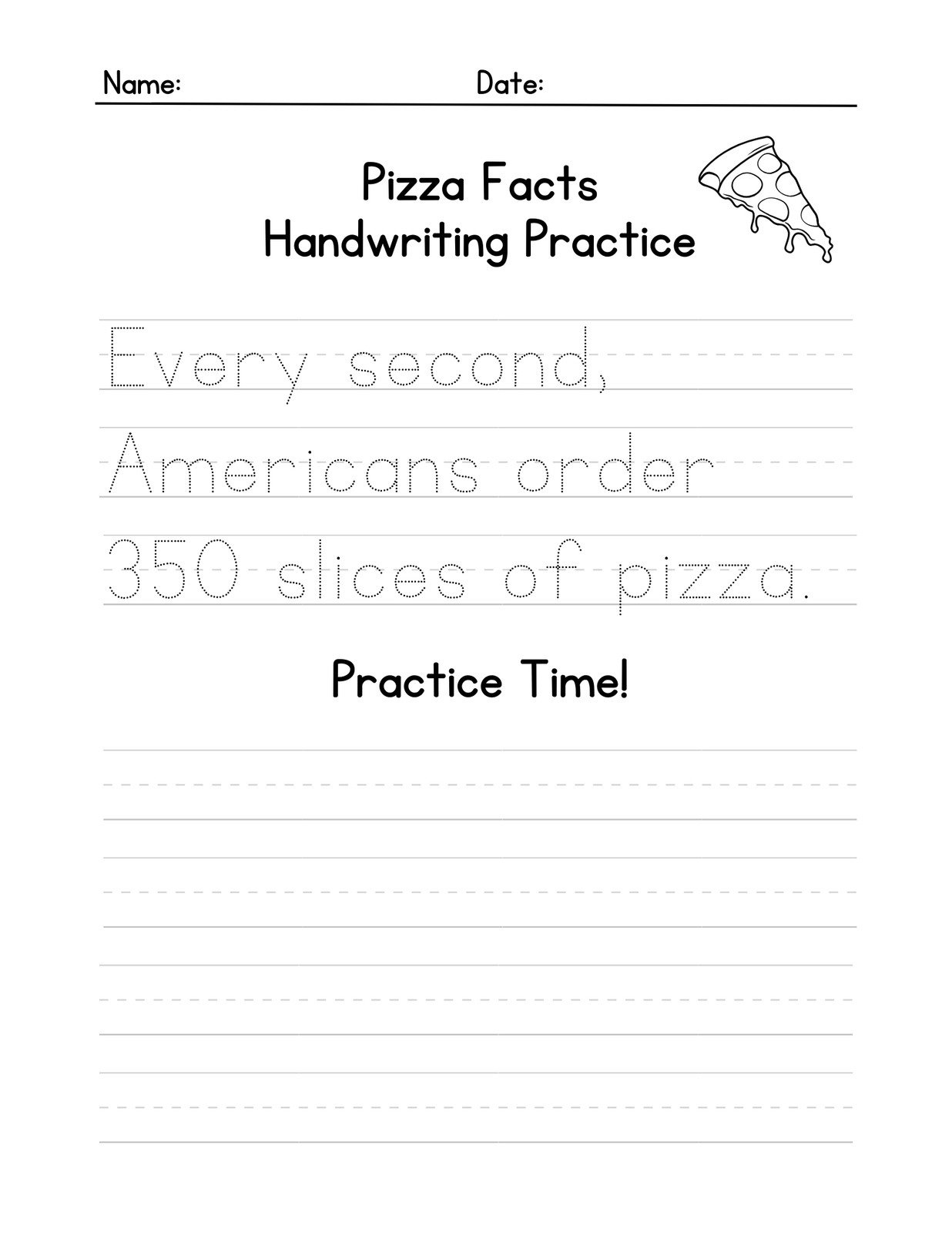 Free Custom Printable Handwriting Worksheet Templates | Canva intended for Free Handwriting Printables