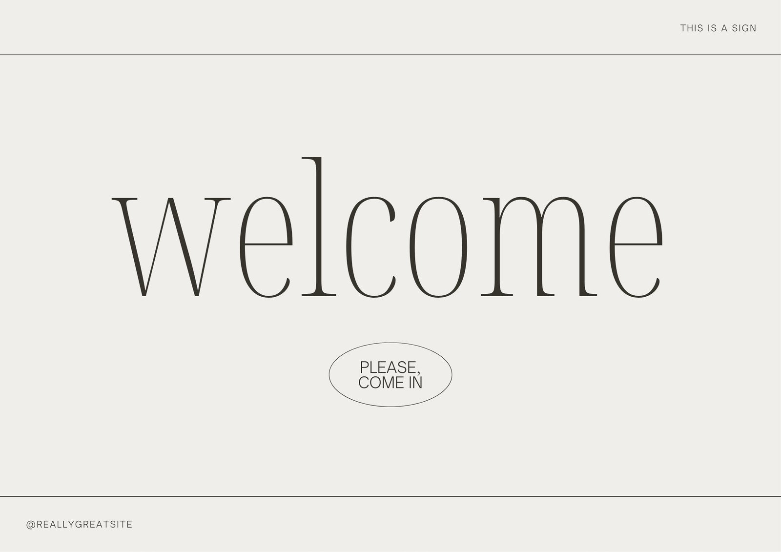 Free Custom Printable Welcome Yard Sign Templates | Canva for Free Printable Custom Signs