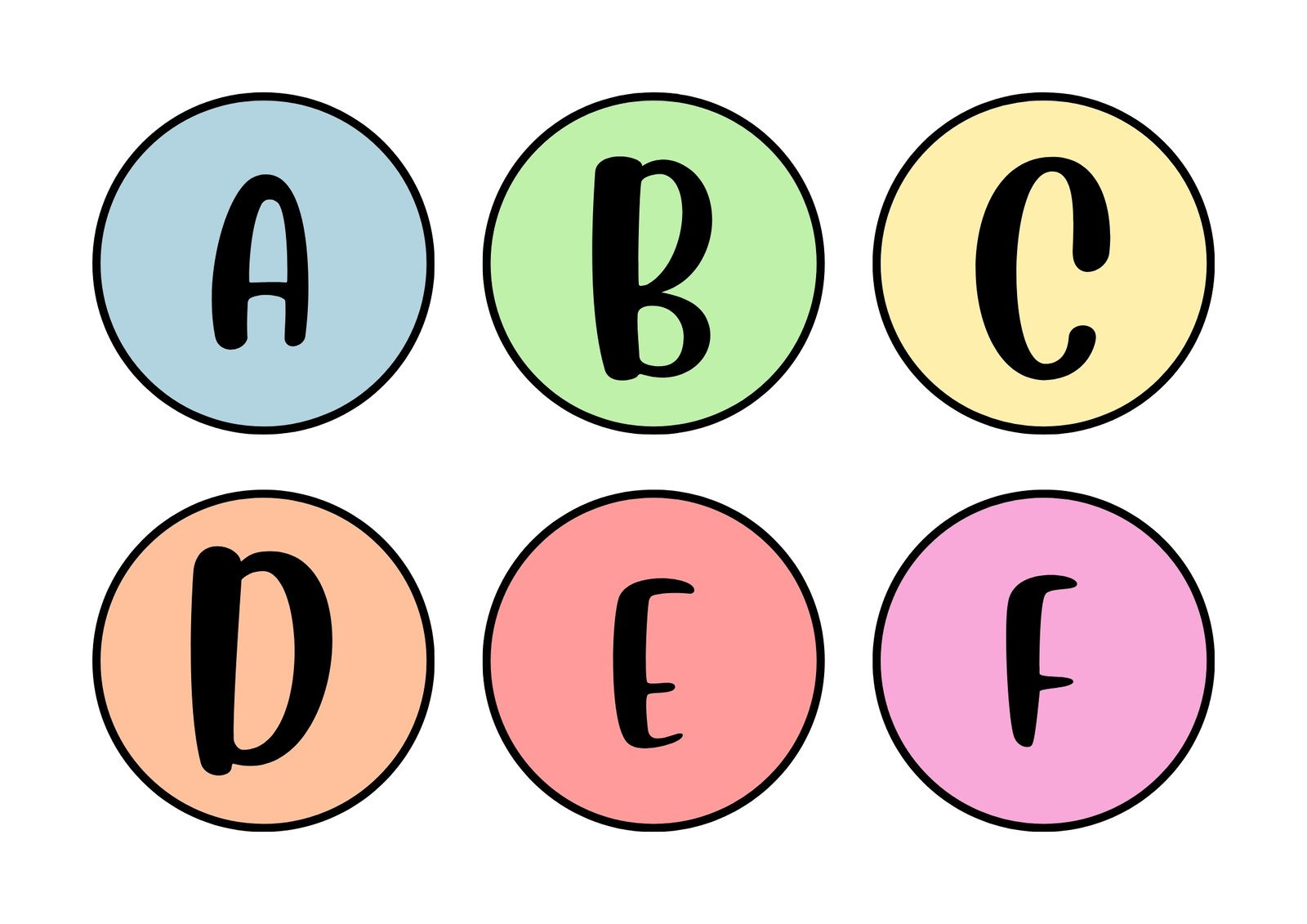 Free Customizable Alphabet Flashcard Templates | Canva within Free Printable Colored Letters Of The Alphabet