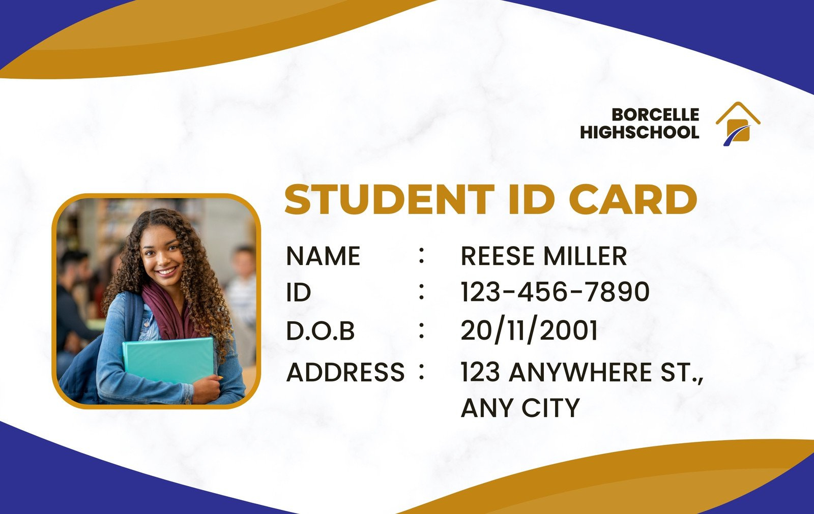Free, Customizable, Professional Id Card Templates | Canva in Free Printable ID Cards Templates
