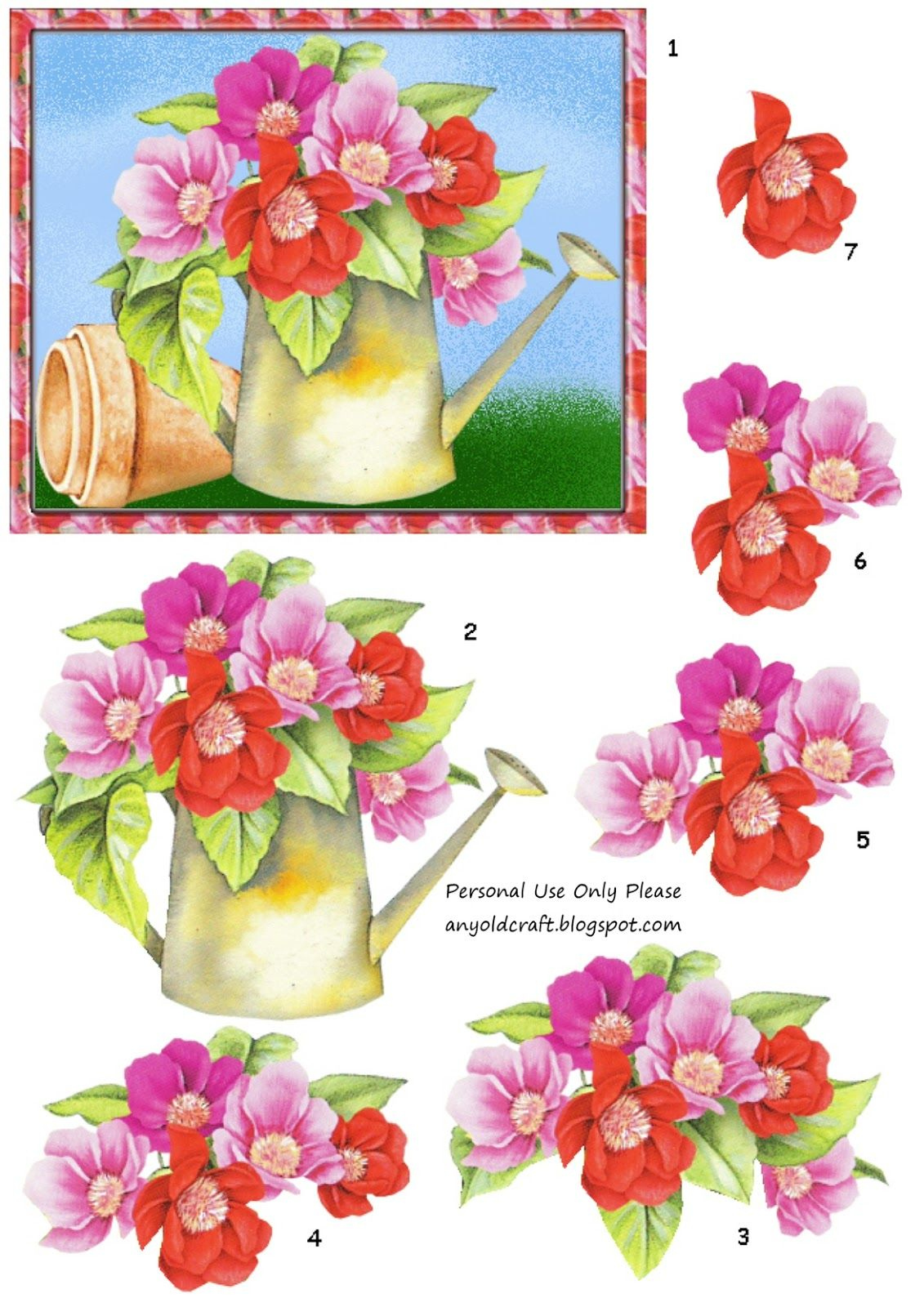 Free Download Decoupage Printables | Decoupage Printables inside Free Decoupage Printables