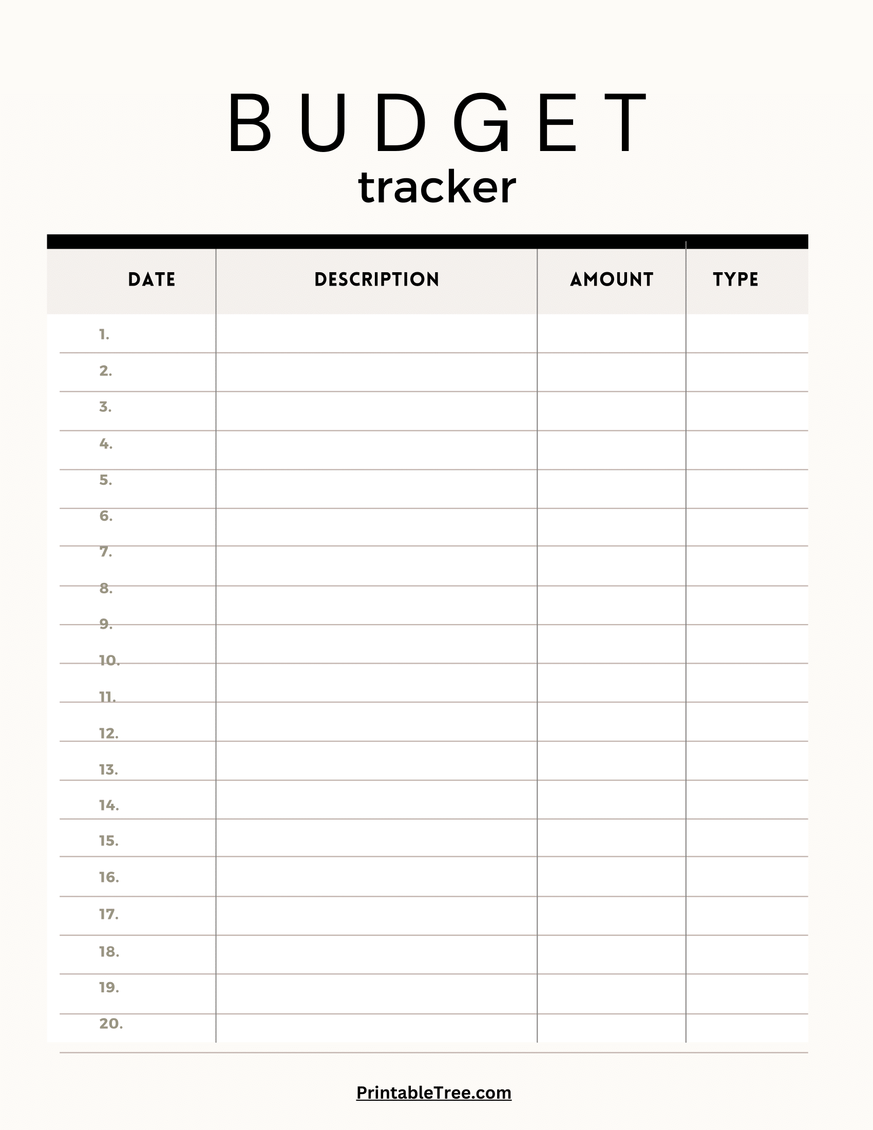 Free Download Printable Monthly Budget Planner Pdf Templates inside Free Printable Financial Planner 2025