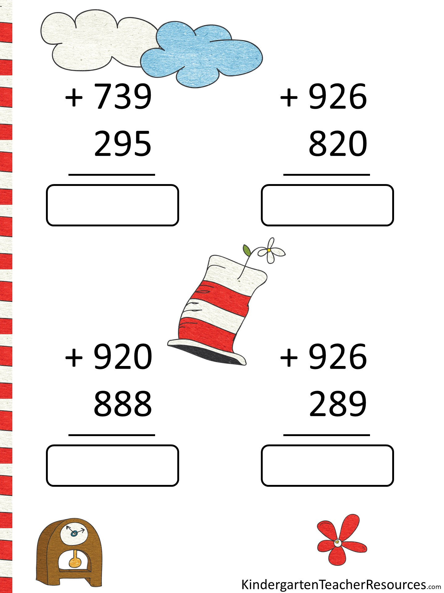 Free Dr Seuss Math Activities inside Free Printable Dr Seuss Math Worksheets