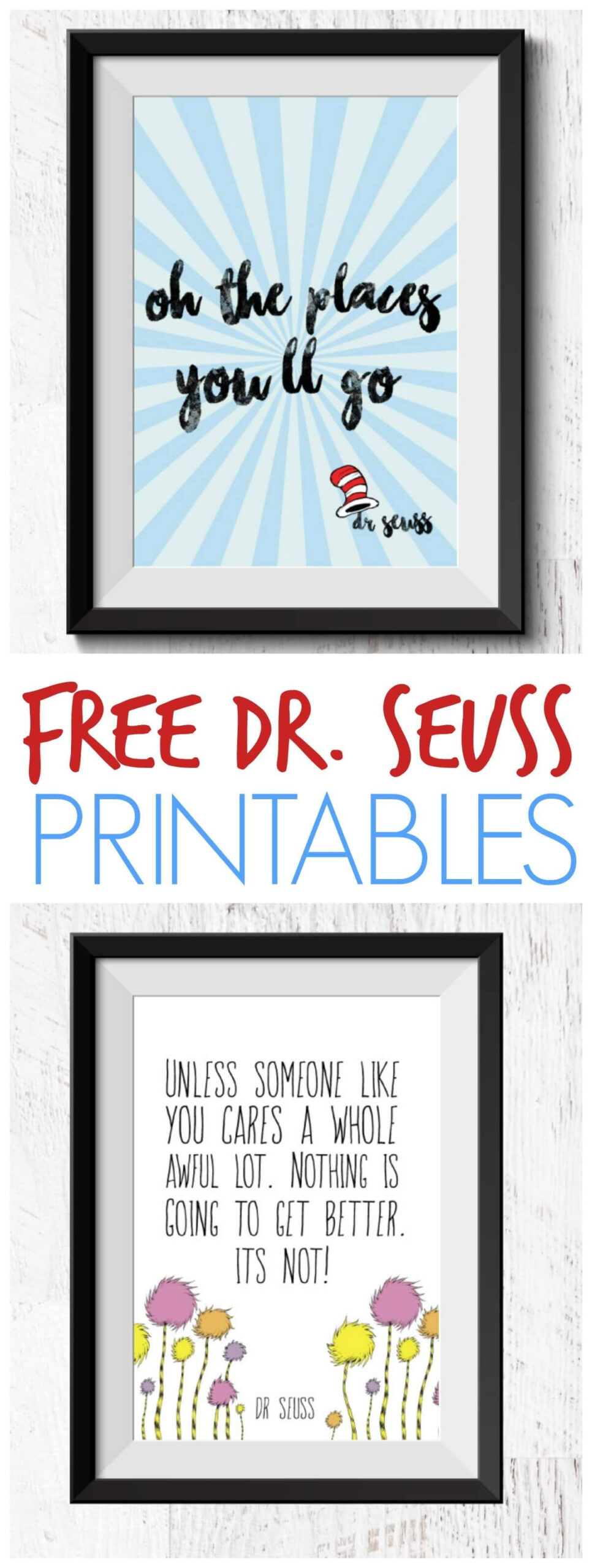 Free Dr. Seuss Printable Quotes with Free Printable Dr Seuss Quotes