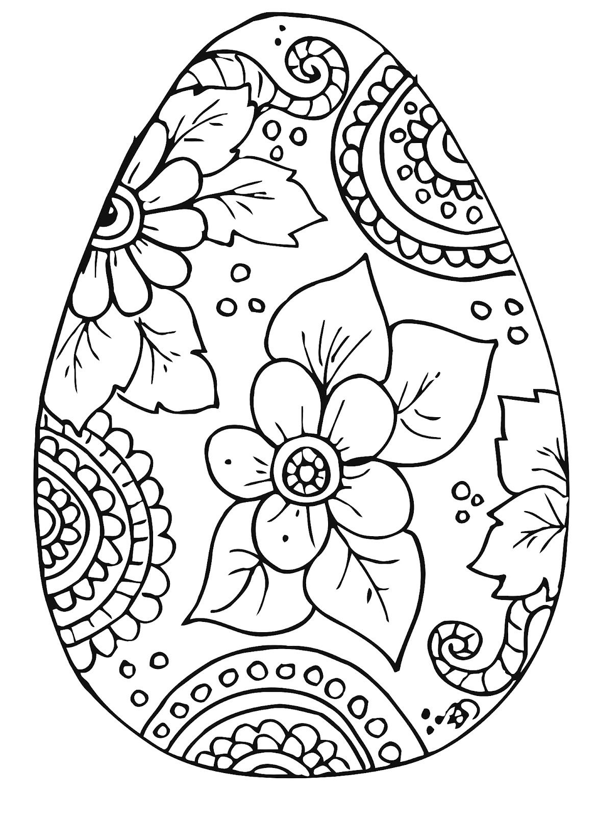 Free Easter Coloring Page regarding Free Printable Easter Coloring Pictures