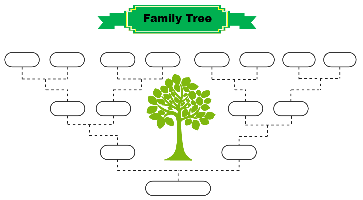 Free Editable Family Tree Templates For Kids | Edrawmax Online within Free Printable Family Tree