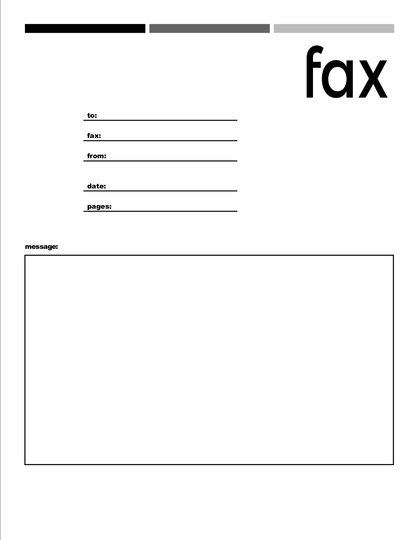 Free Fax Cover Sheets | Faxburner for Free Printable Fax Cover Sheet