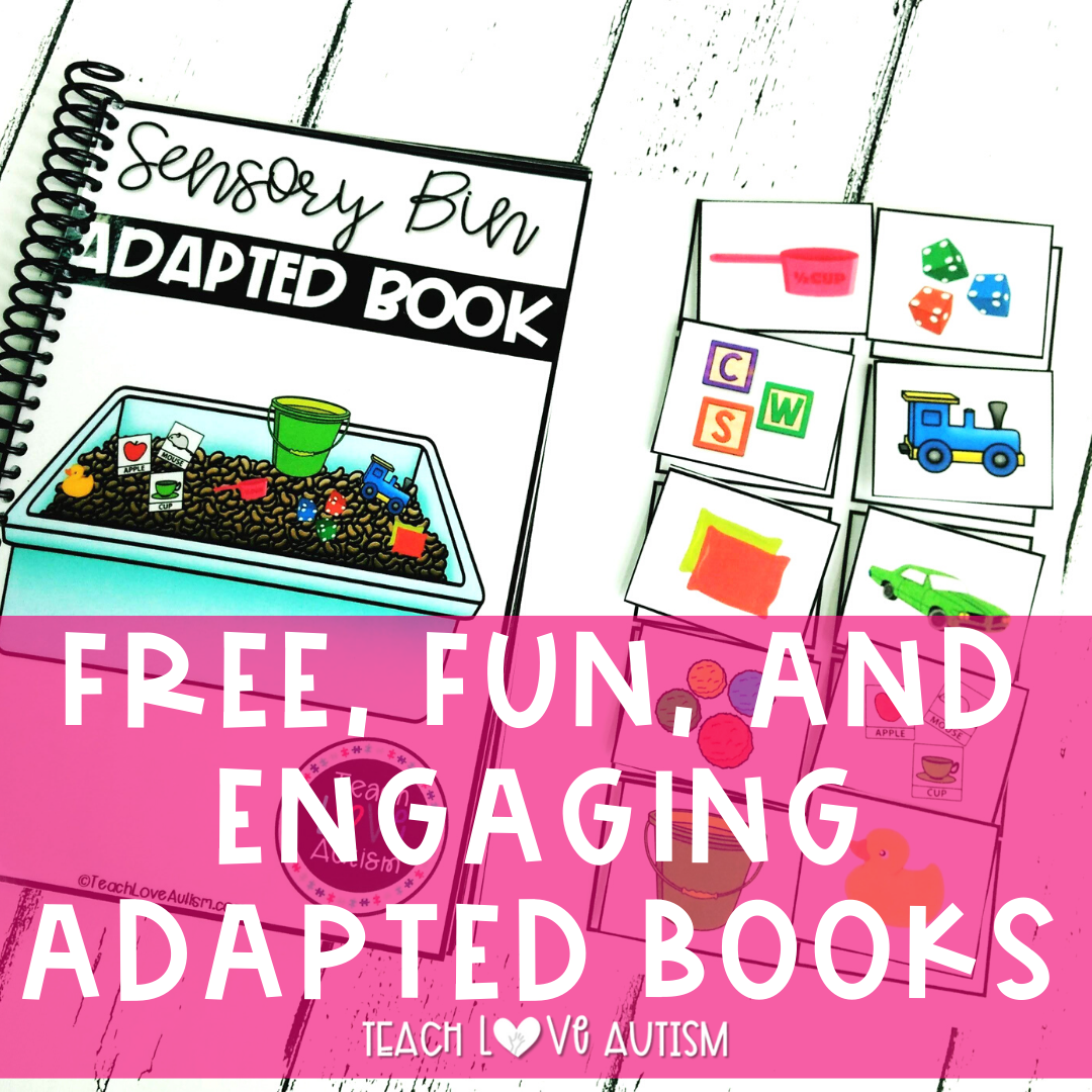 Free, Fun, And Engaging Adapted Books For Kids - Shop | Teach Love intended for Free Adapted Books Printable