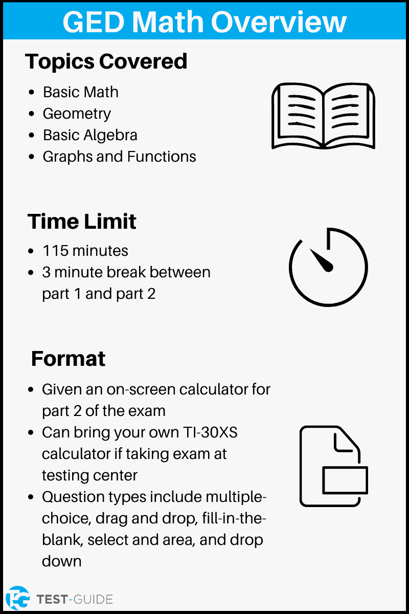 Free Ged Math Practice Test | Test-Guide pertaining to Free Printable Ged Practice Test With Answer Key