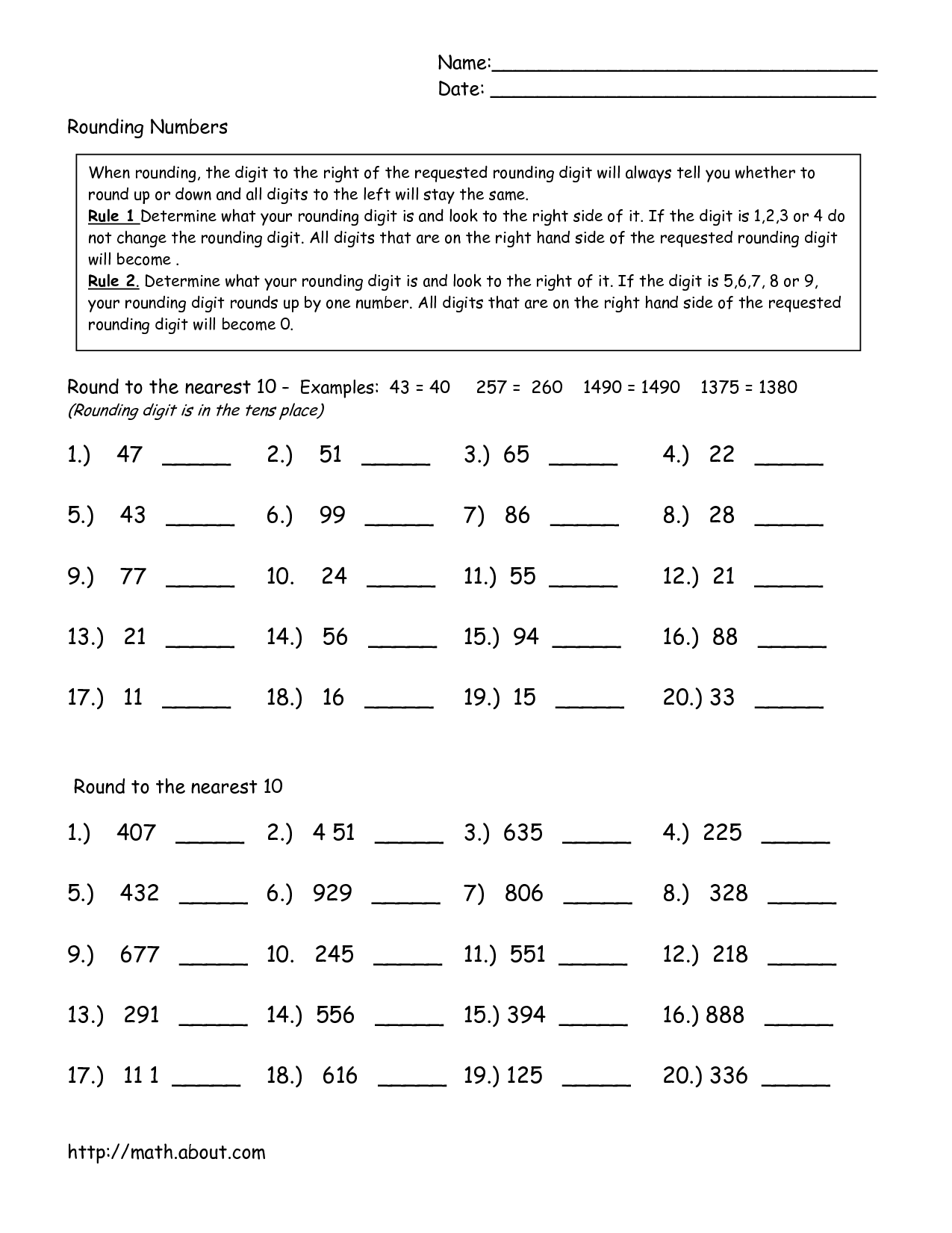 Free Ged Math Worksheets With Answers with Free Printable Ged Practice Test With Answer Key