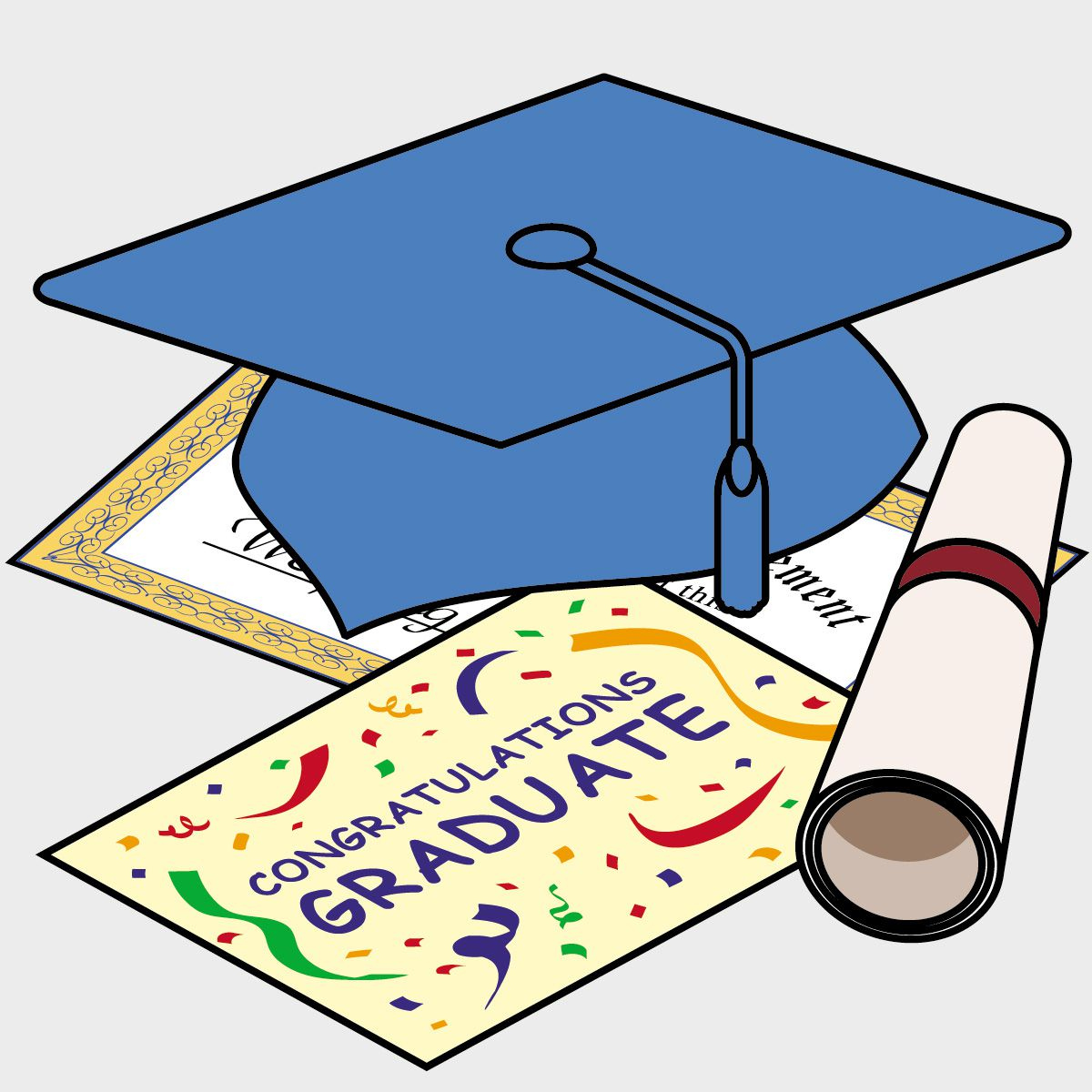 Free Graduation Clip Art Images intended for Graduation Clip Art Free Printable