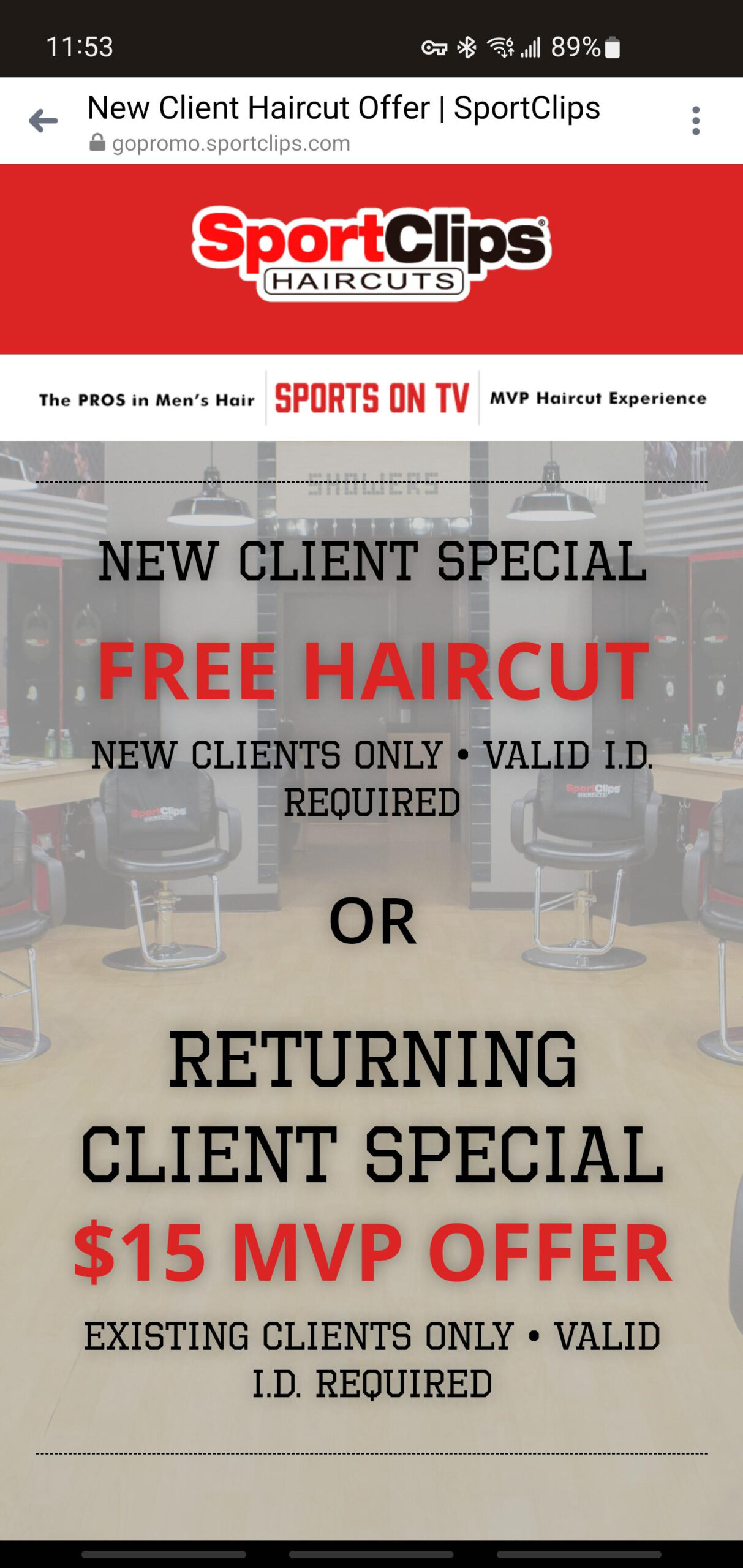 Free Haircut For New Clients At Sports Clips : R/Freebies in Sports Clips Free Haircut Printable Coupon