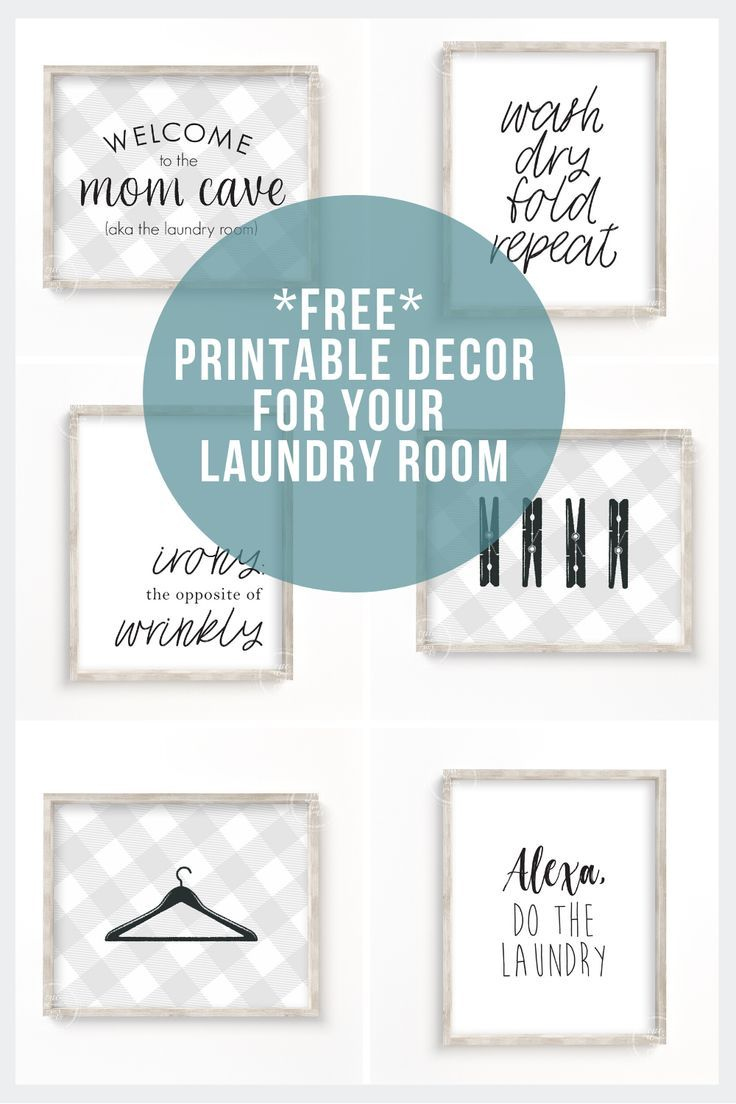 Free Laundry Room Printables | Hus pertaining to Free Laundry Room Printables