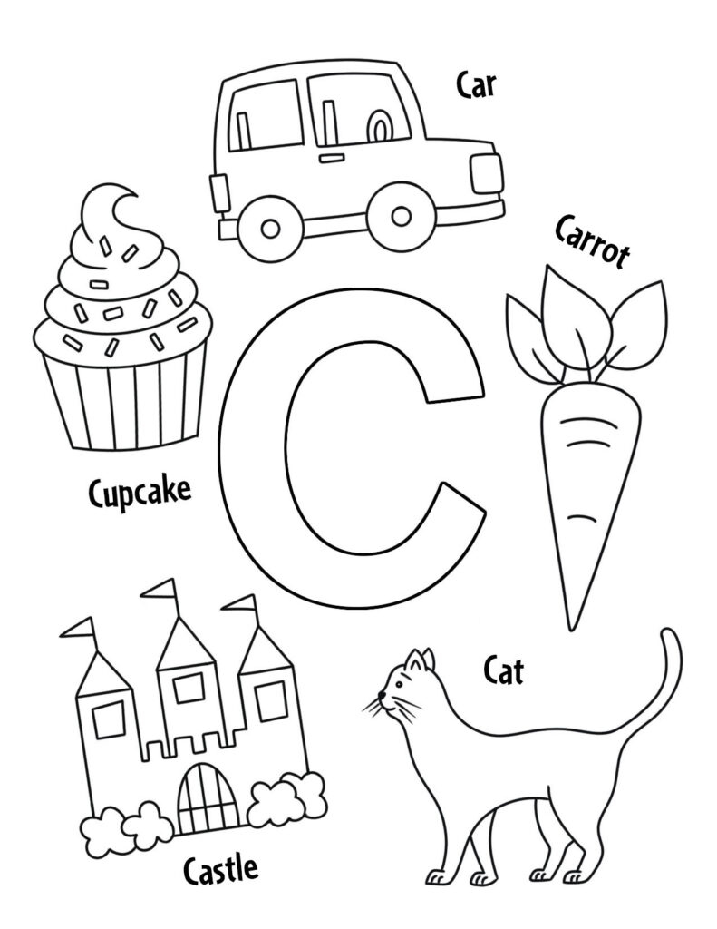 Free Letter C Worksheets For Preschool ⋆ The Hollydog Blog with Free Printable Preschool Worksheets Letter C