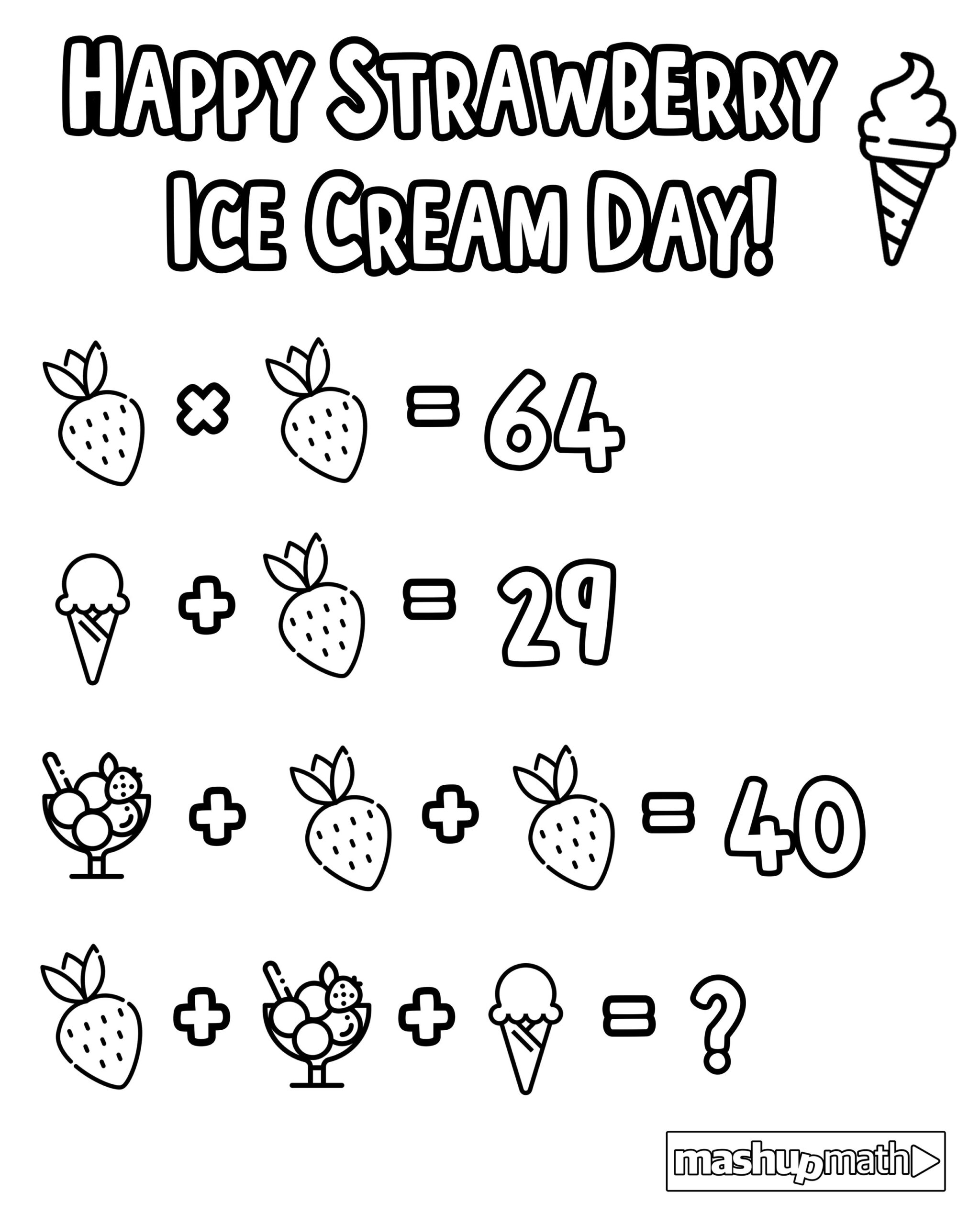 Free Math Coloring Pages For Grades 1-8 — Mashup Math within Free Printable Math Coloring Worksheets for 2nd Grade