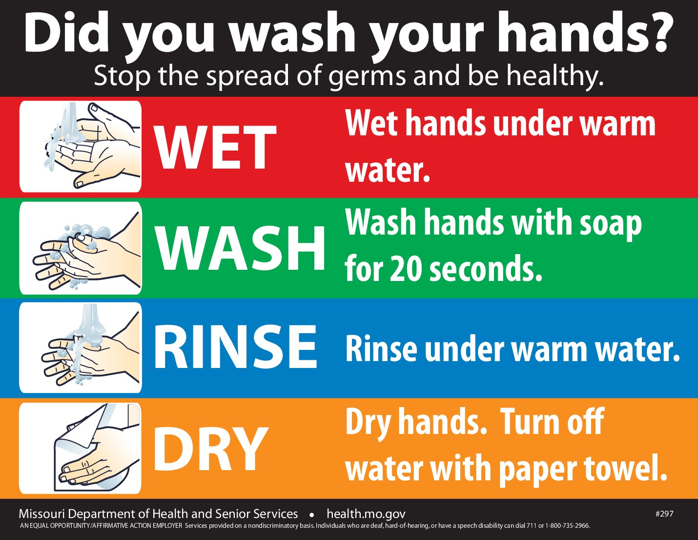 Free Mo Handwashing Poster Labor Law Poster 2024 for Free Printable Hand Washing Posters