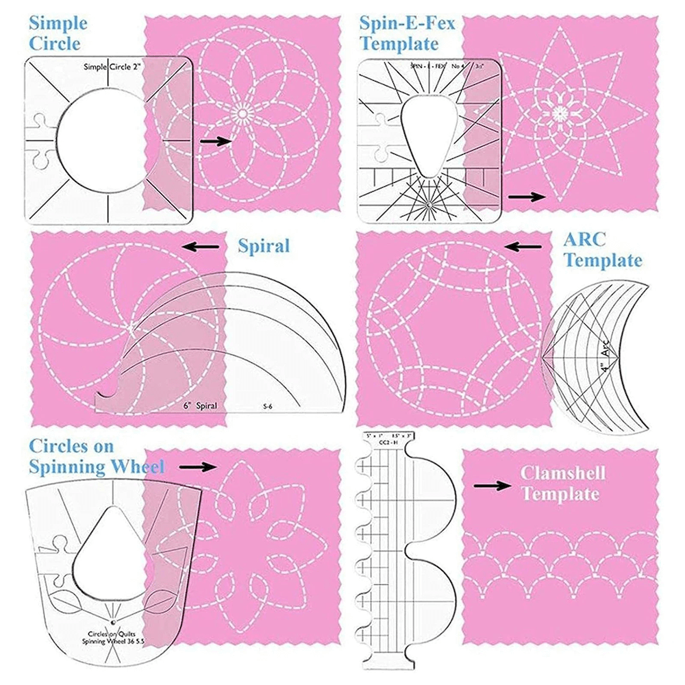 Free Motion Quilting Template - Runmdeal pertaining to Printable Free Motion Quilting Templates