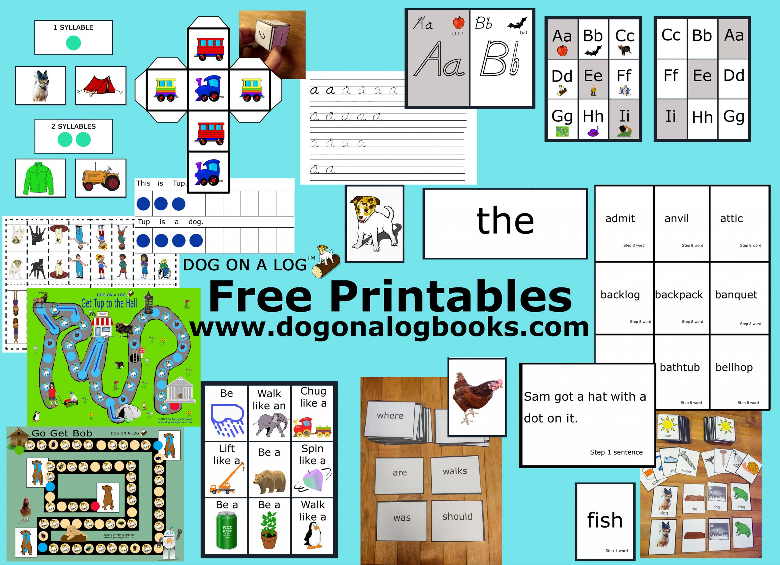 Free Phonics And Dyslexia Printables For Learning To Read inside Free Printable Phonics Books