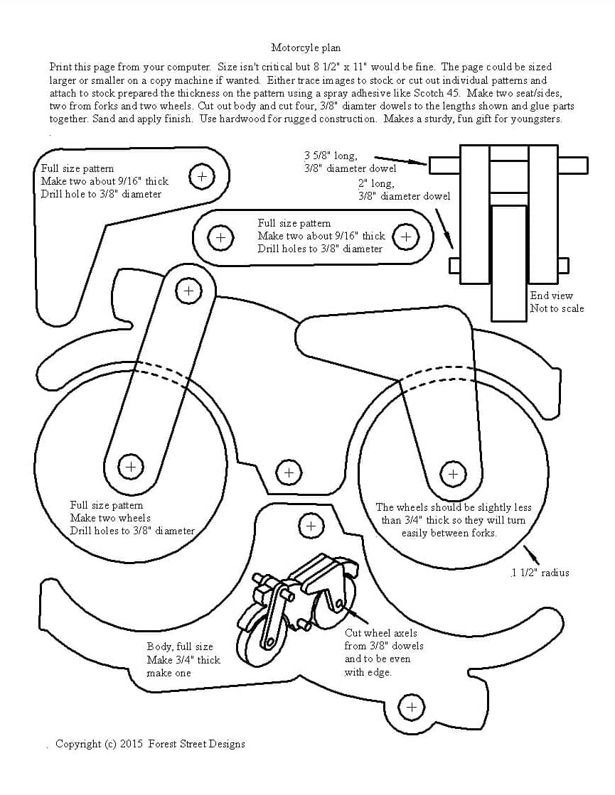 Free Plans - Forest Street Designs within Free Wooden Toy Plans Printable