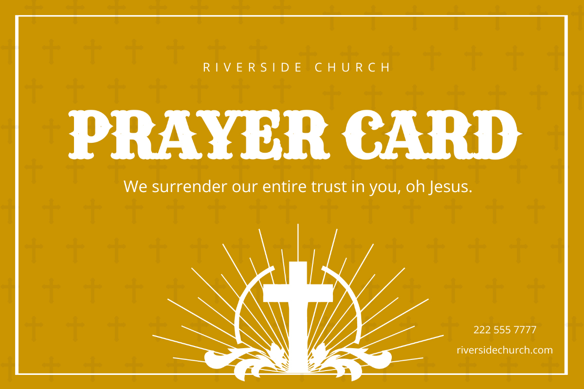 Free Prayer Card Templates &amp;amp; Examples - Edit Online &amp;amp; Download with regard to Free Printable Christian Cards Online