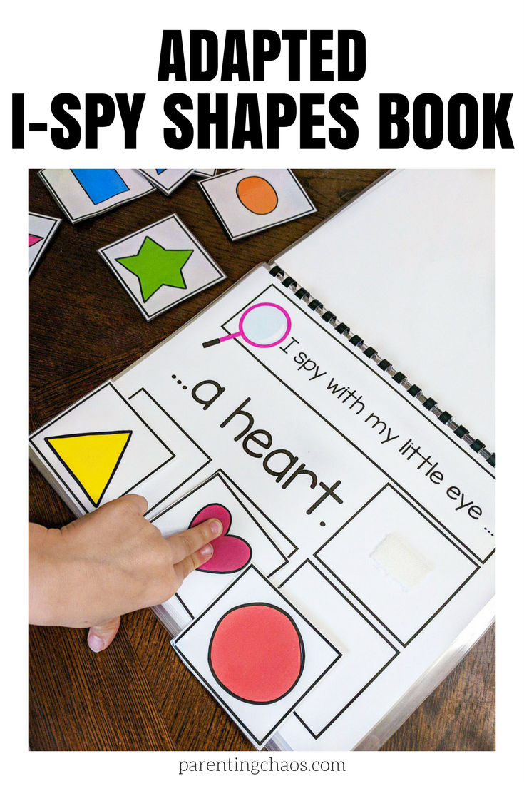 Free Printable Adapted I Spy Shapes Book | Money Saving Mom® regarding Free Adapted Books Printable