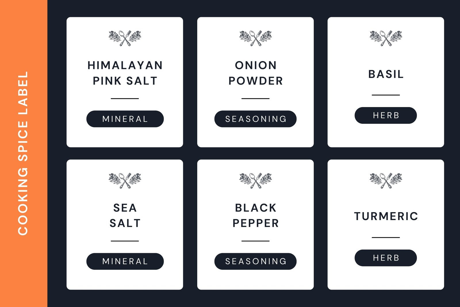 Free Printable And Customizable Kitchen Label Templates | Canva in Free Customizable Printable Labels